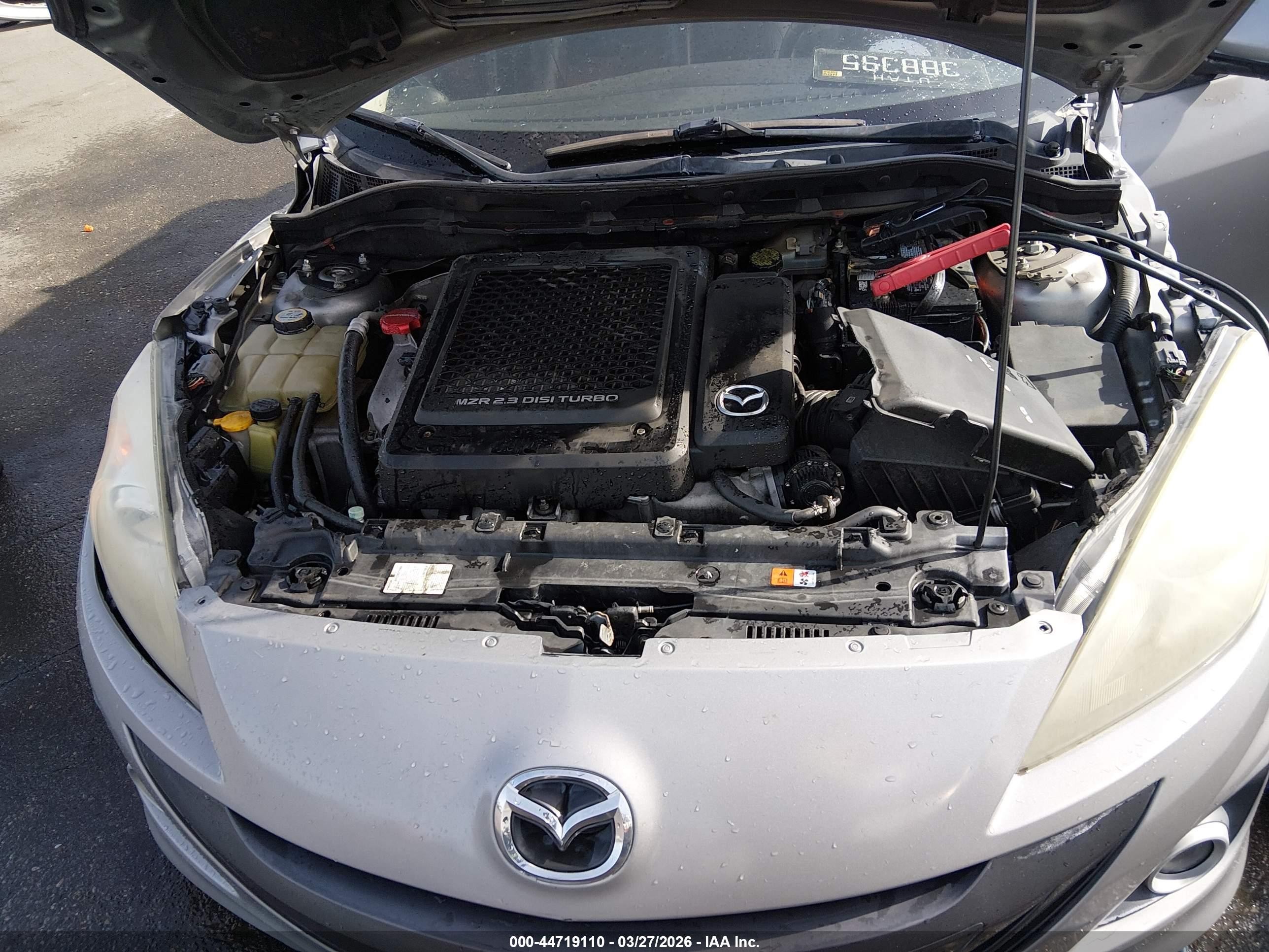 2012 Mazda Mazdaspeed3 Touring Серебряный vin: JM1BL1L47C1523115
