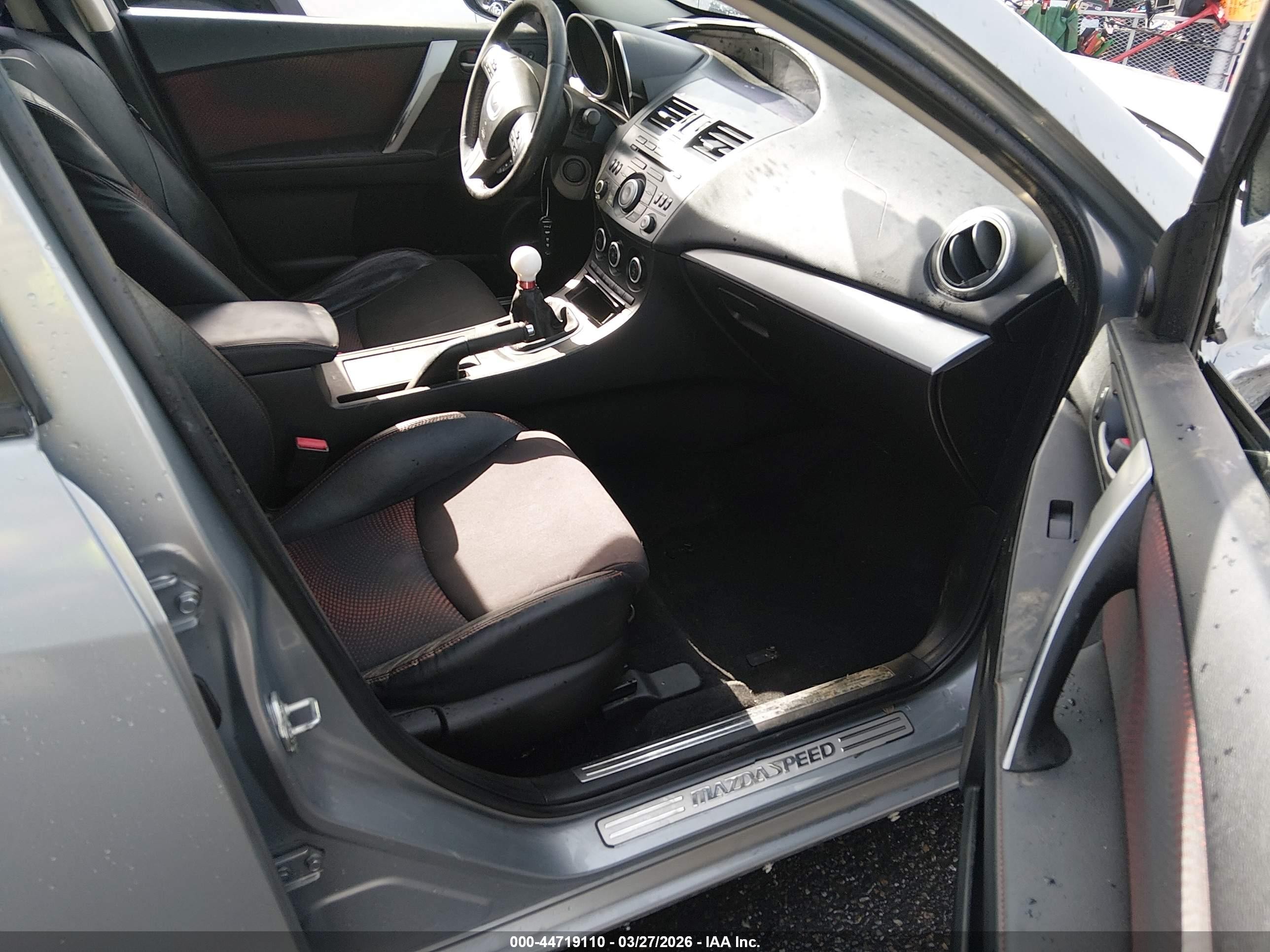 2012 Mazda Mazdaspeed3 Touring Серебряный vin: JM1BL1L47C1523115