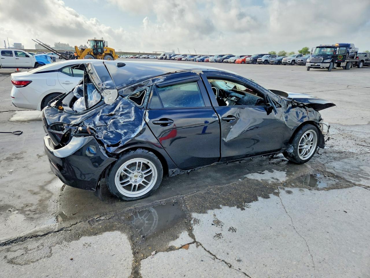 2012 Mazda Speed 3 Black vin: JM1BL1L47C1590474