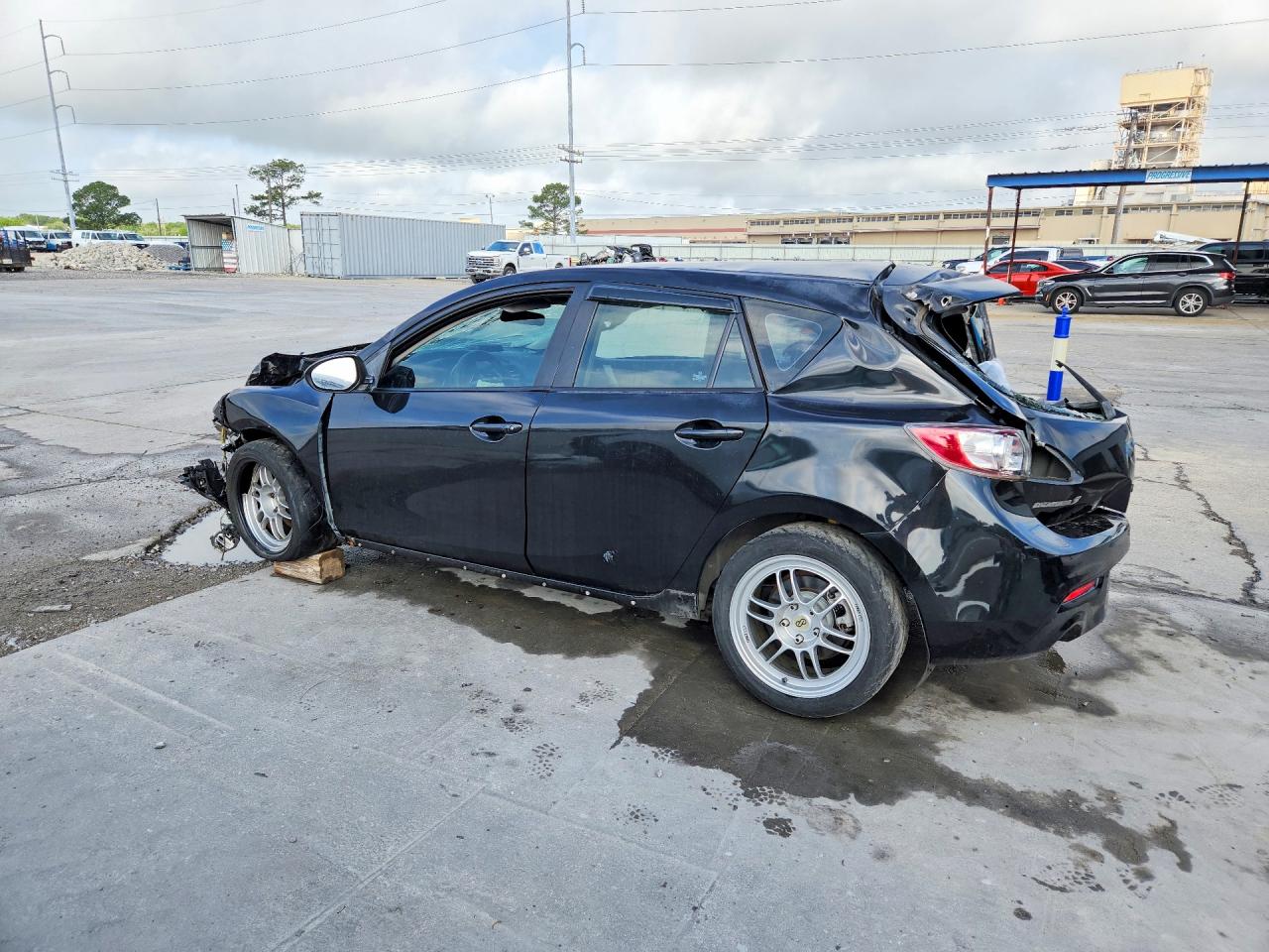 2012 Mazda Speed 3 Black vin: JM1BL1L47C1590474