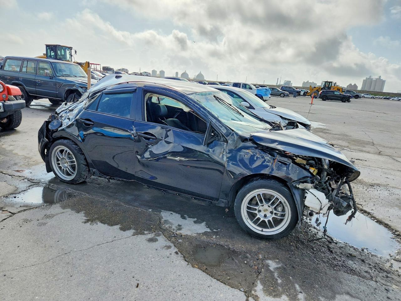 2012 Mazda Speed 3 Black vin: JM1BL1L47C1590474