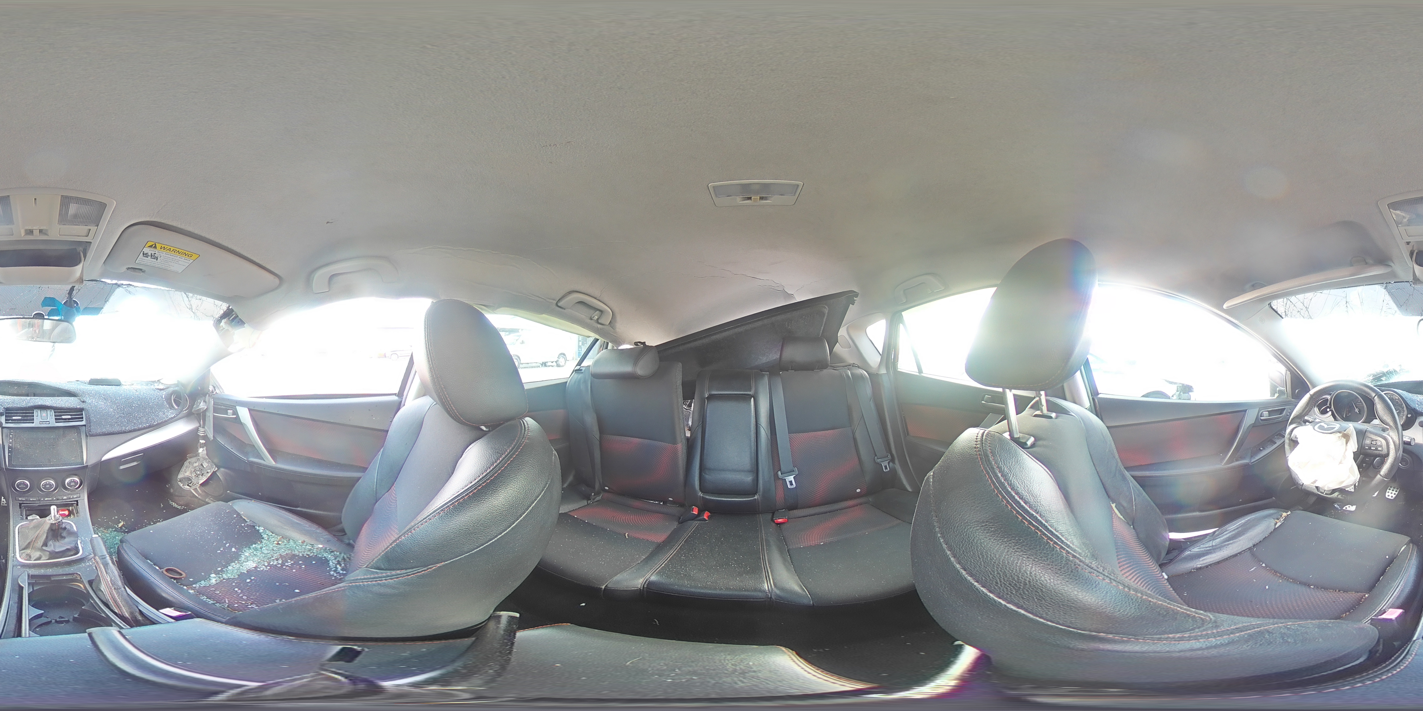 2012 Mazda Speed 3 Black vin: JM1BL1L47C1590474