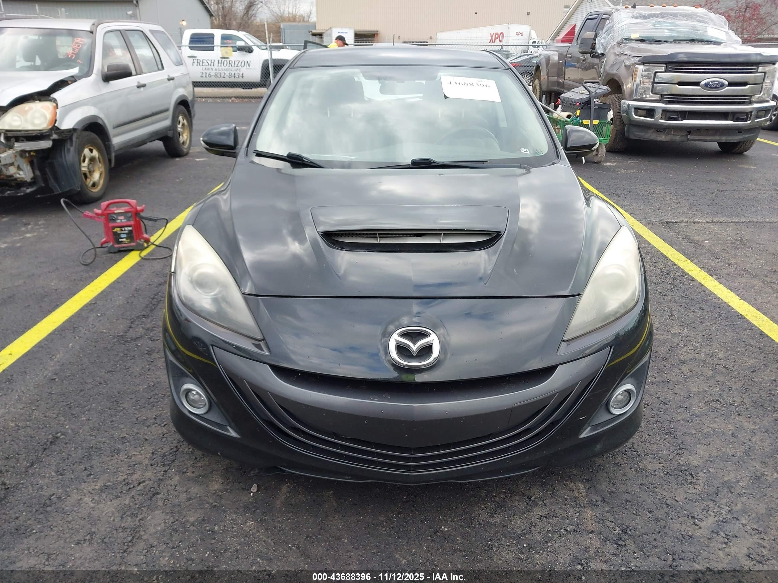 2012 Mazda Mazdaspeed3 Touring Black vin: JM1BL1L49C1679141