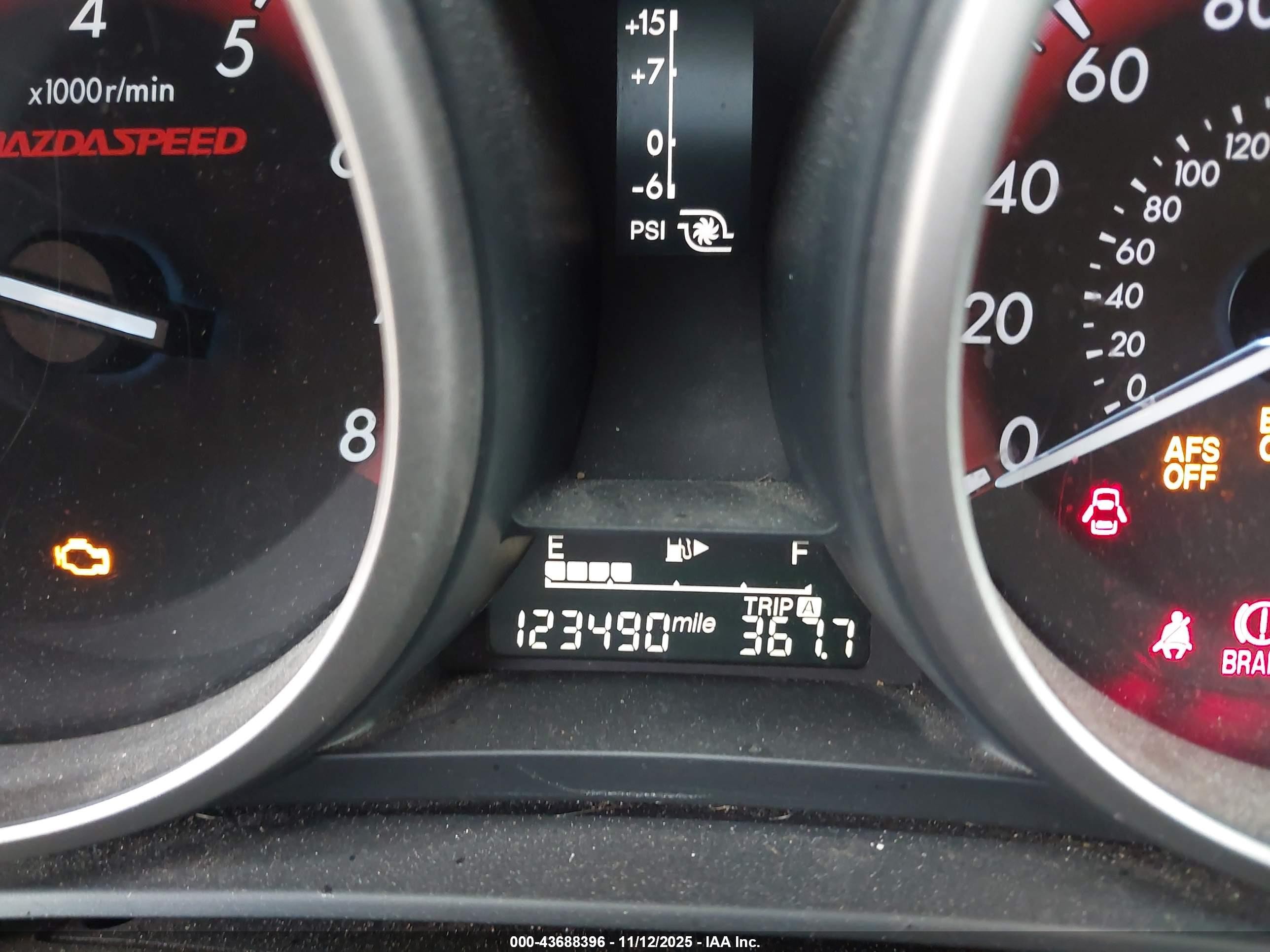 2012 Mazda Mazdaspeed3 Touring Black vin: JM1BL1L49C1679141