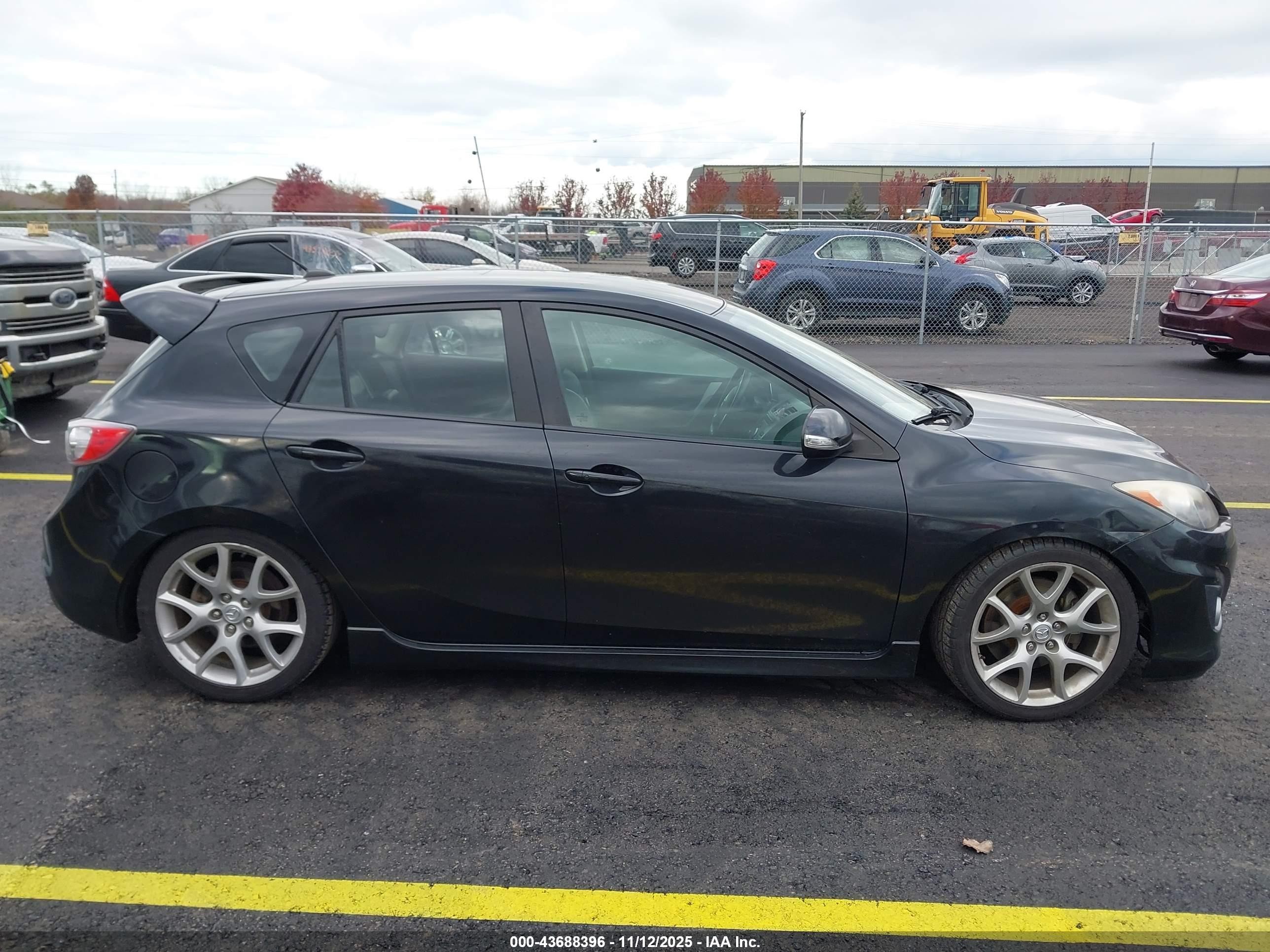 2012 Mazda Mazdaspeed3 Touring Black vin: JM1BL1L49C1679141