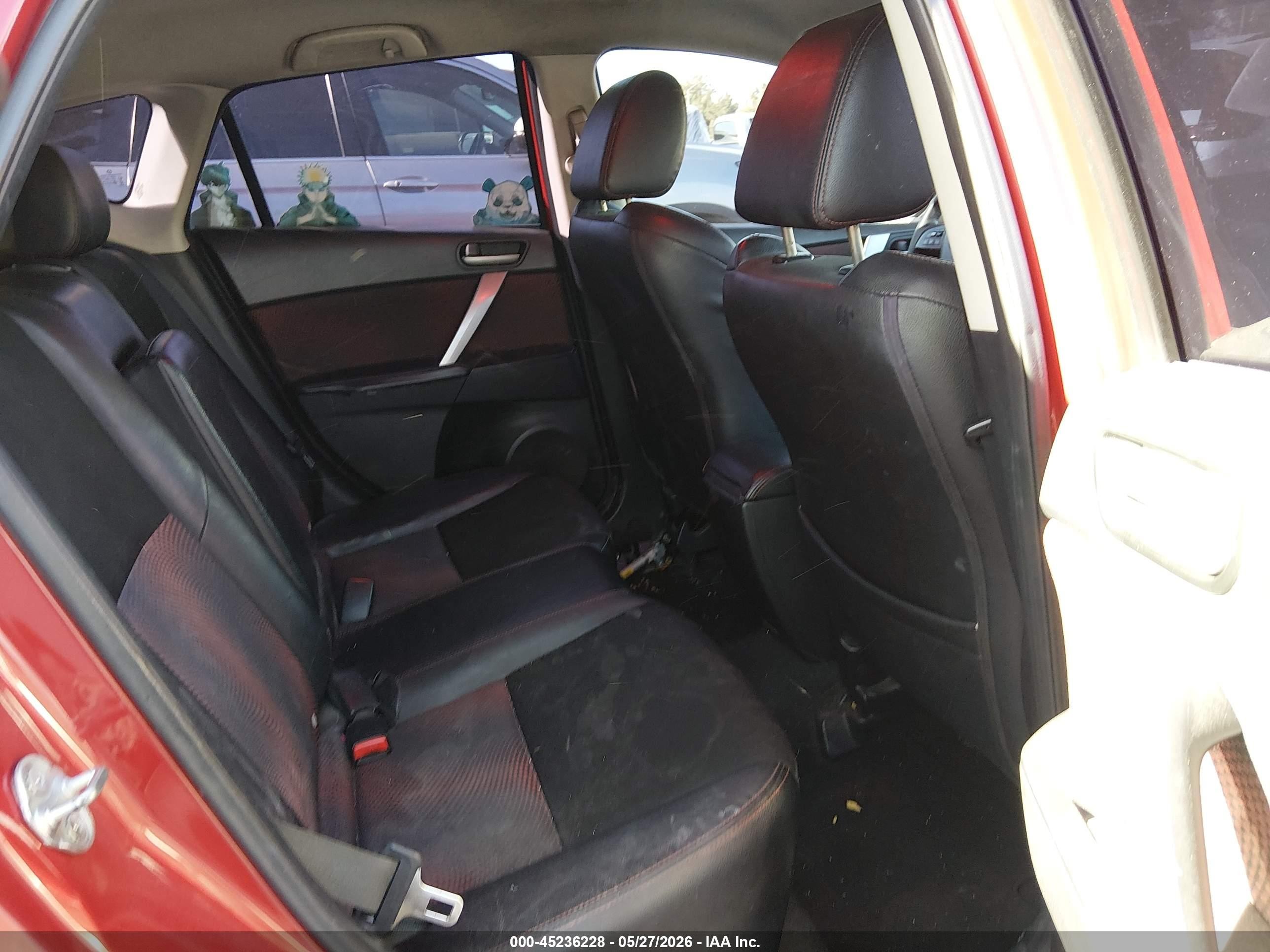 2013 Mazda Mazdaspeed3 Touring Red vin: JM1BL1L49D1806245