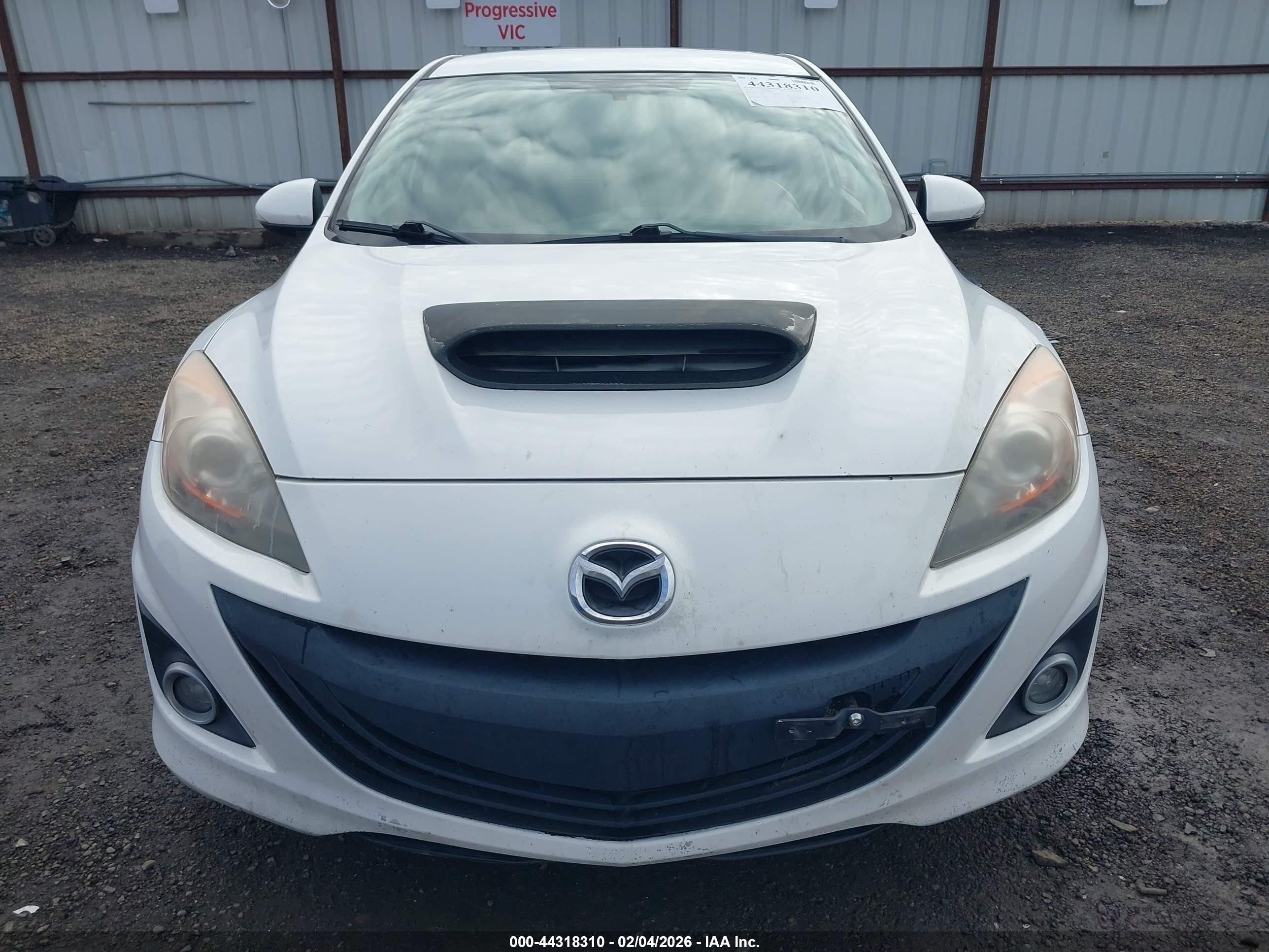 2012 Mazda Mazdaspeed3 Touring Белый vin: JM1BL1L4XC1528292