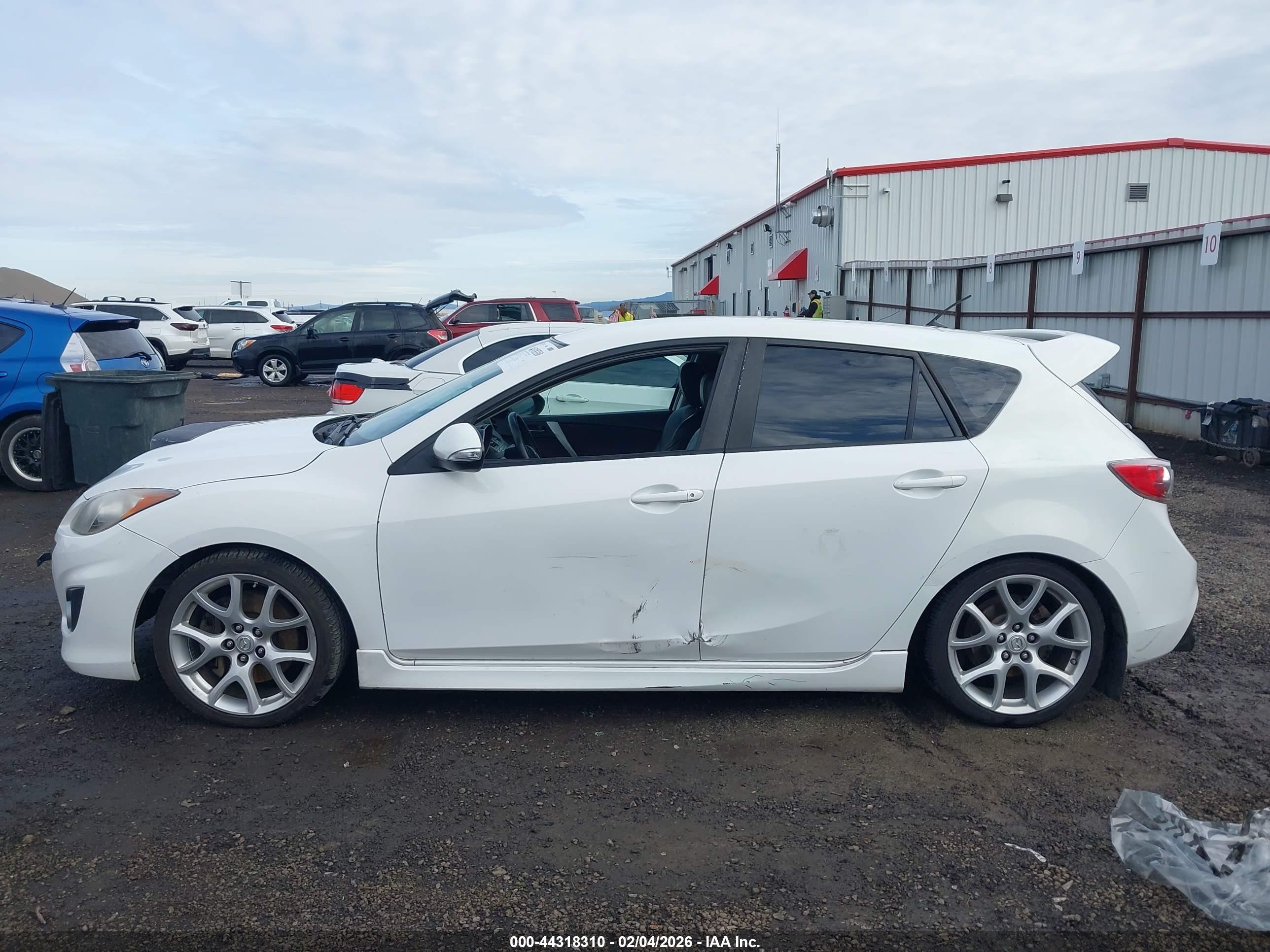2012 Mazda Mazdaspeed3 Touring Белый vin: JM1BL1L4XC1528292