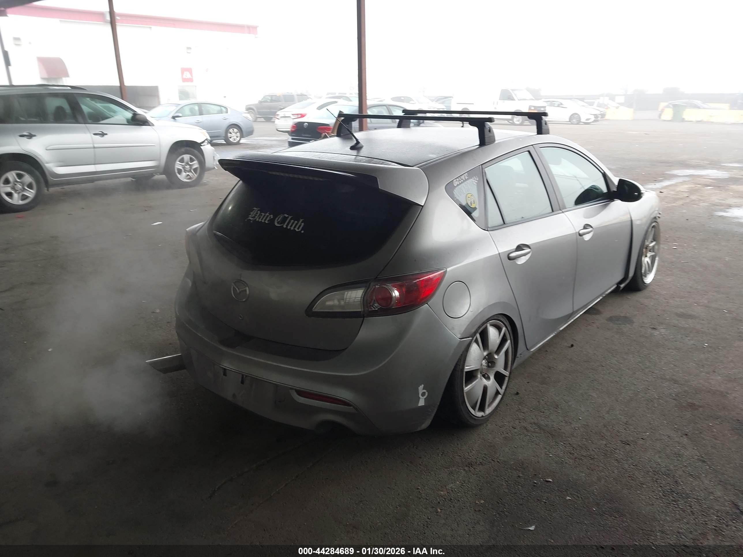 2012 Mazda Mazdaspeed3 Touring Gray vin: JM1BL1L4XC1547554