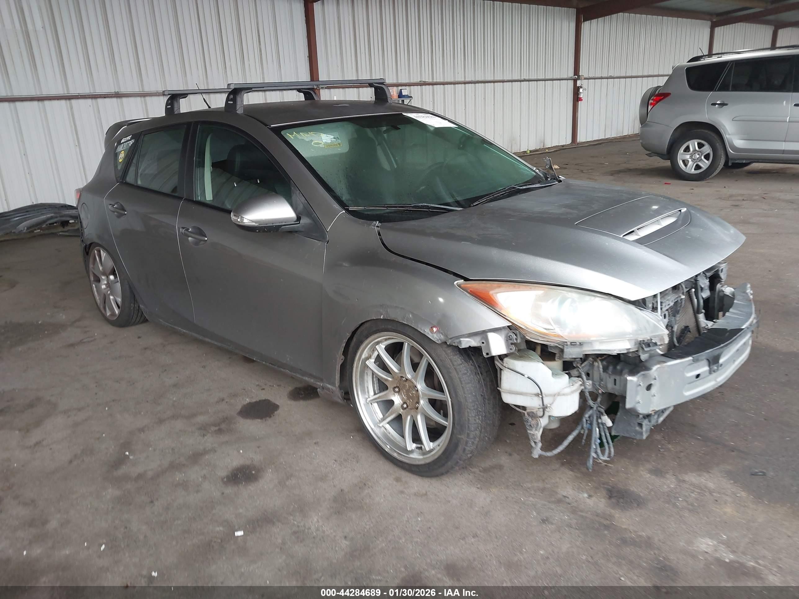 2012 Mazda Mazdaspeed3 Touring Серый vin: JM1BL1L4XC1547554