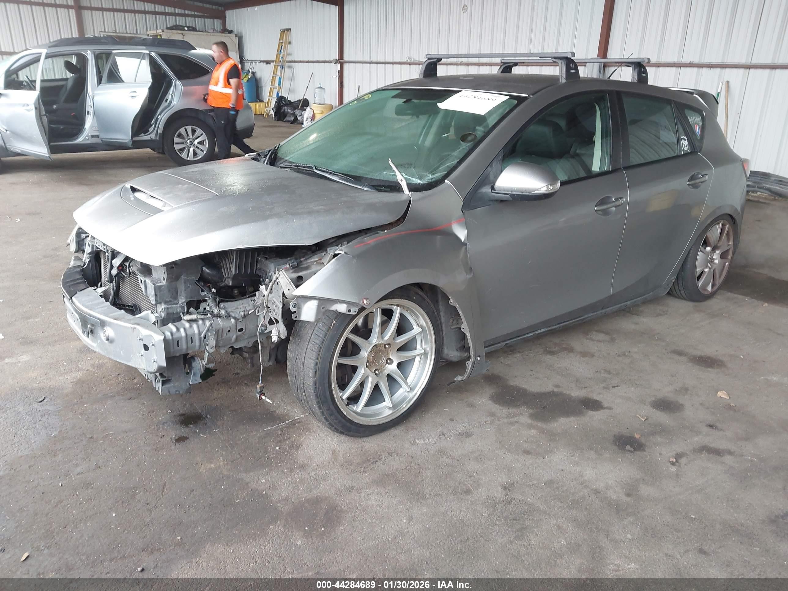 2012 Mazda Mazdaspeed3 Touring Gray vin: JM1BL1L4XC1547554