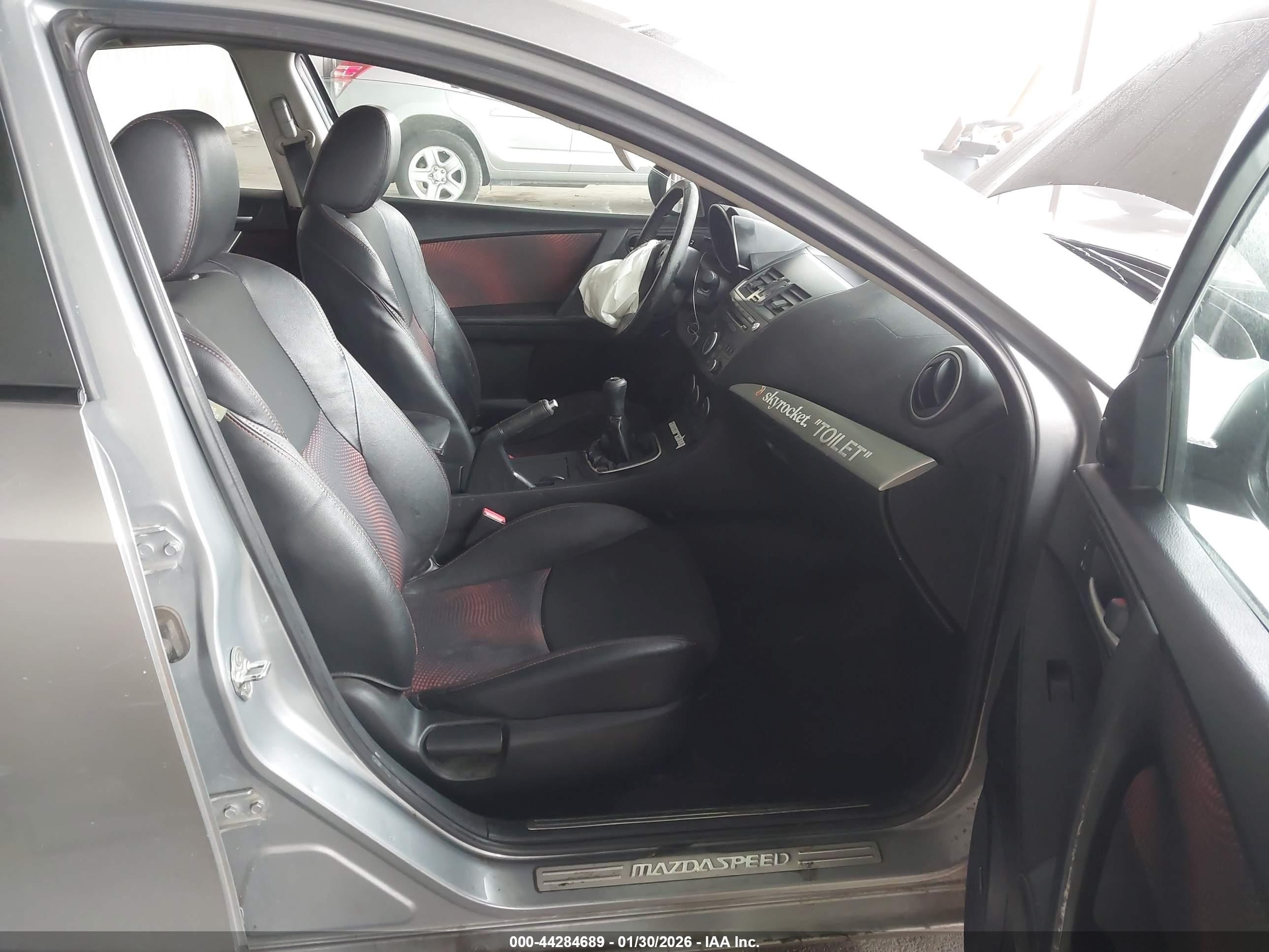 2012 Mazda Mazdaspeed3 Touring Gray vin: JM1BL1L4XC1547554