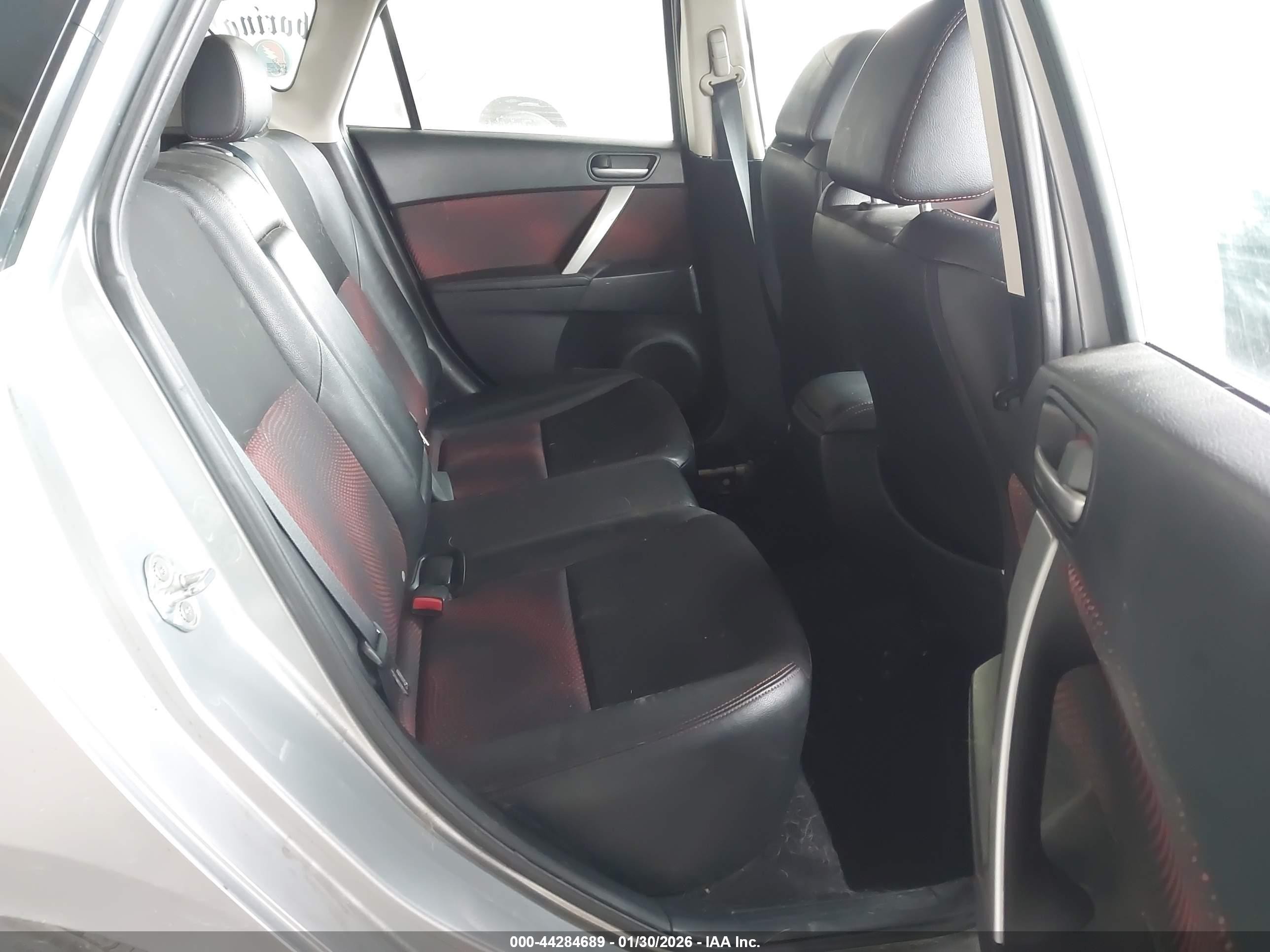 2012 Mazda Mazdaspeed3 Touring Gray vin: JM1BL1L4XC1547554