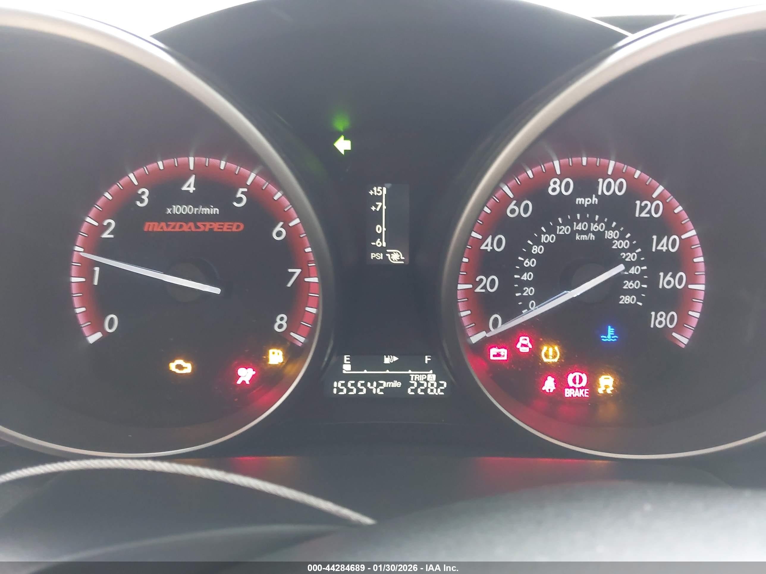2012 Mazda Mazdaspeed3 Touring Gray vin: JM1BL1L4XC1547554