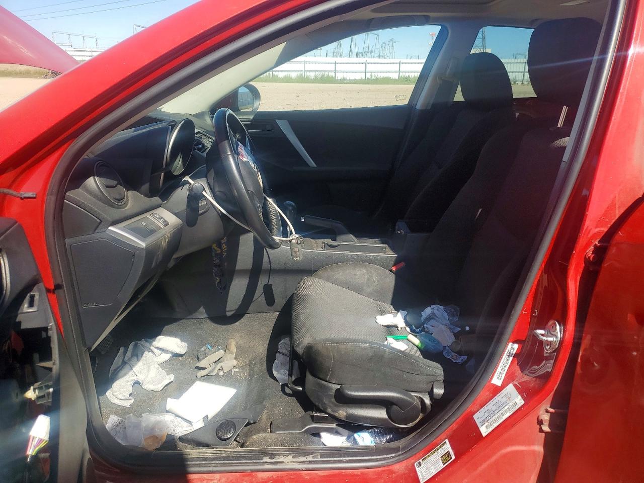 2012 Mazda 3 S Red vin: JM1BL1L50C1643847