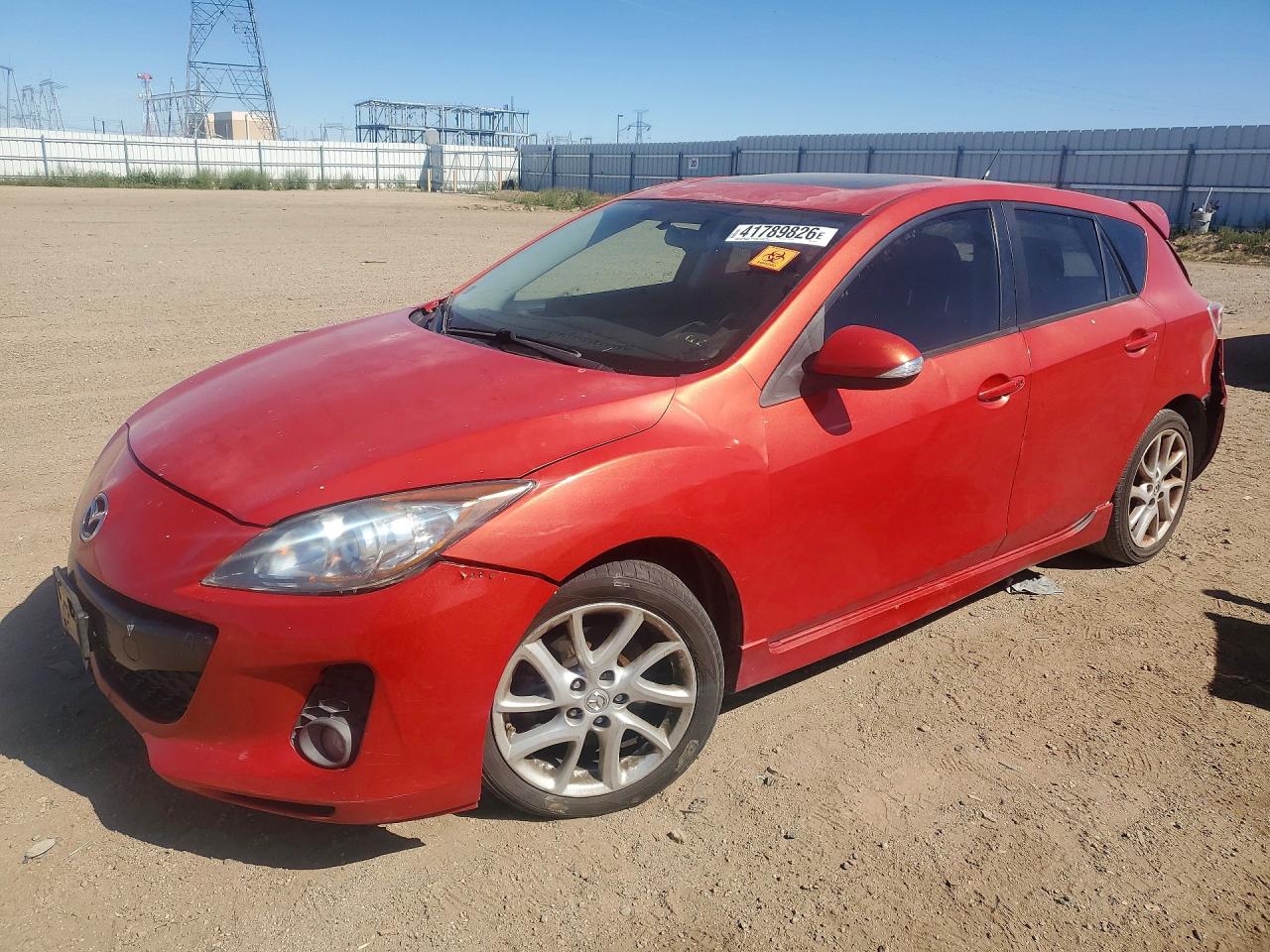 2012 Mazda 3 S Red vin: JM1BL1L50C1643847