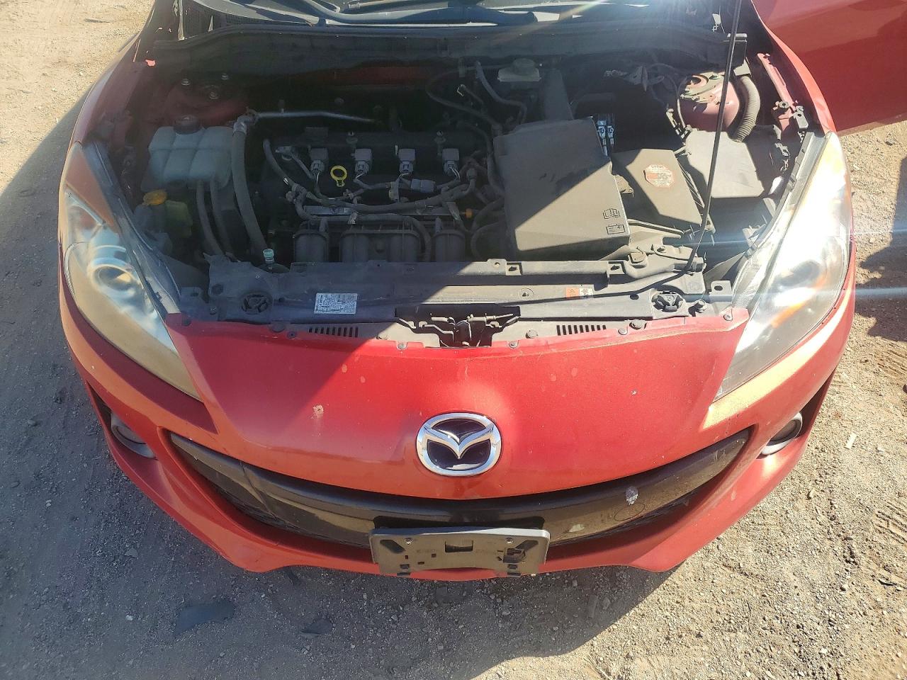 2012 Mazda 3 S Red vin: JM1BL1L50C1643847