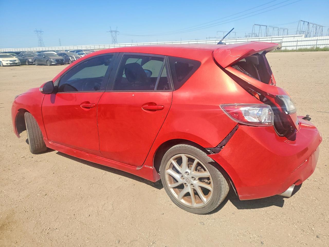 2012 Mazda 3 S Red vin: JM1BL1L50C1643847