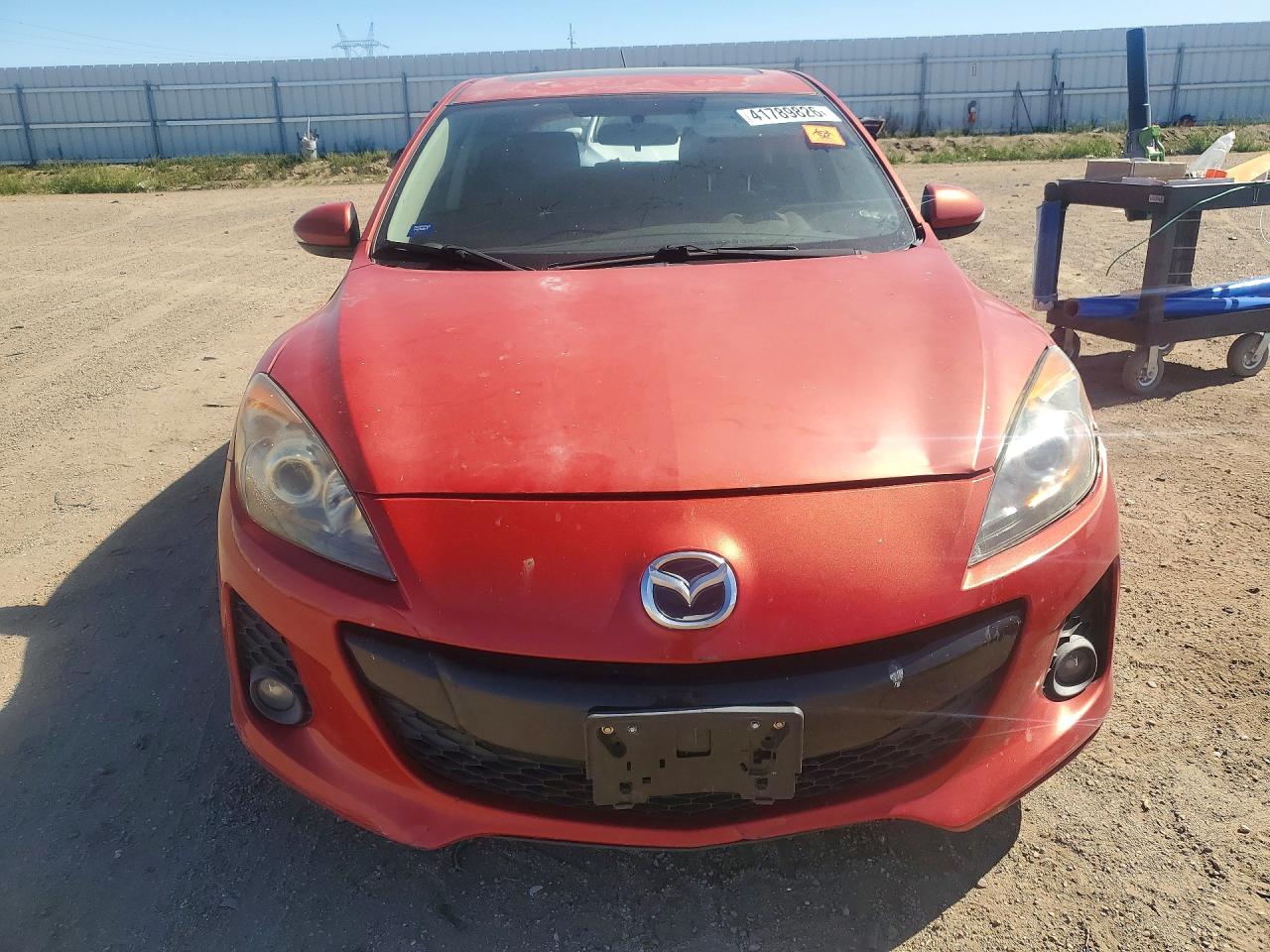 2012 Mazda 3 S Red vin: JM1BL1L50C1643847