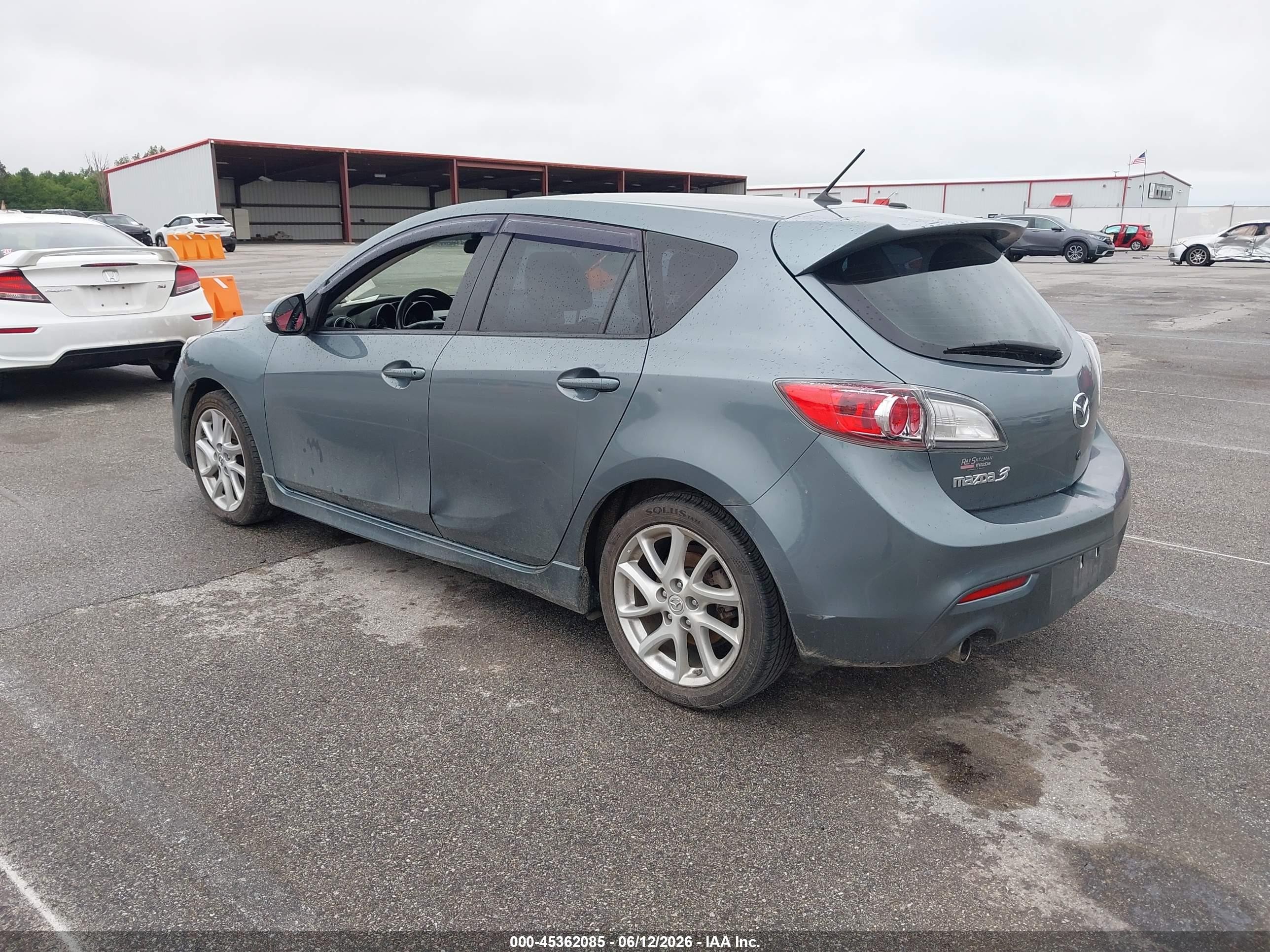 2012 Mazda Mazda3 S Touring Blue vin: JM1BL1L55C1501753