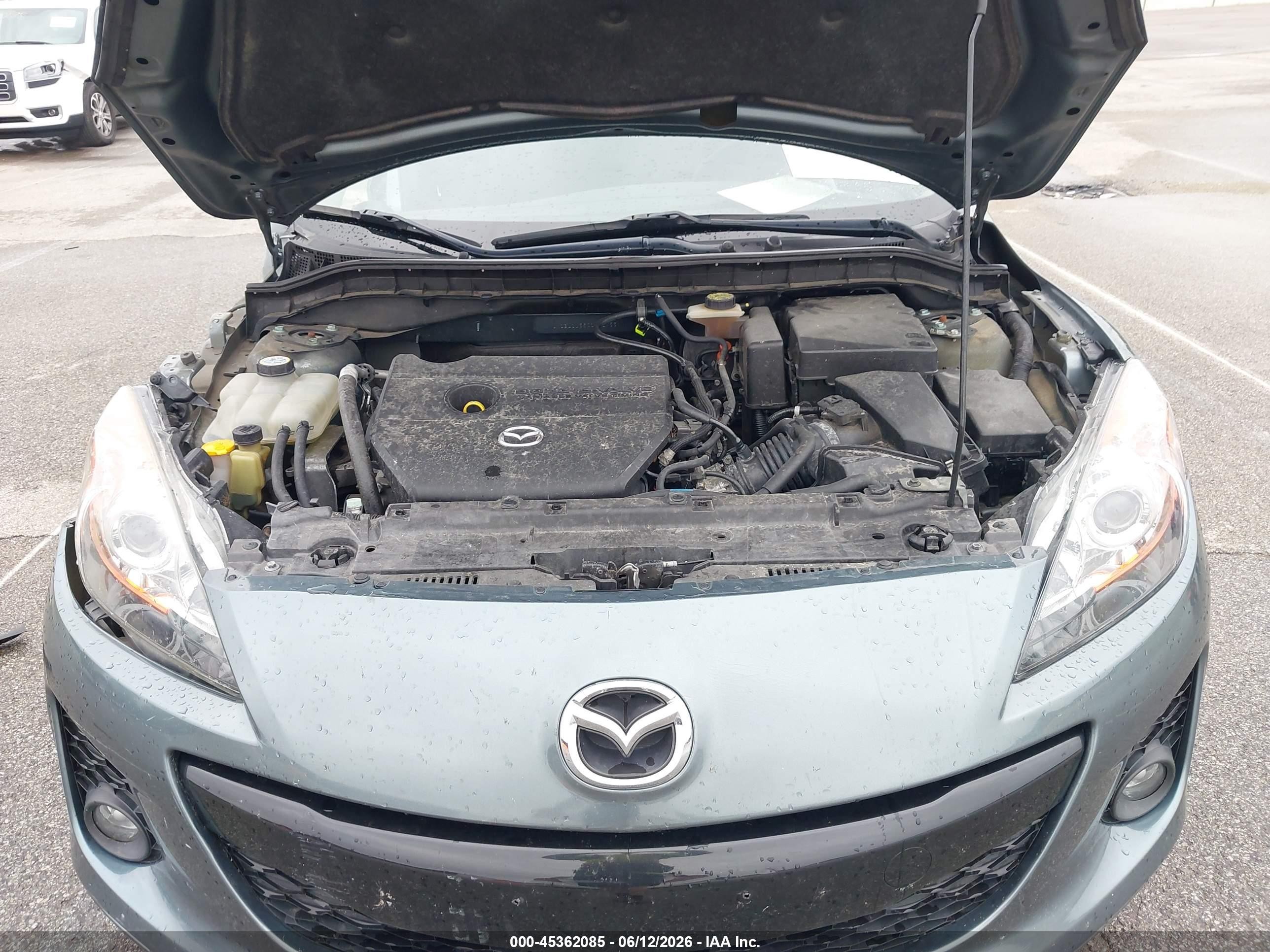 2012 Mazda Mazda3 S Touring Blue vin: JM1BL1L55C1501753