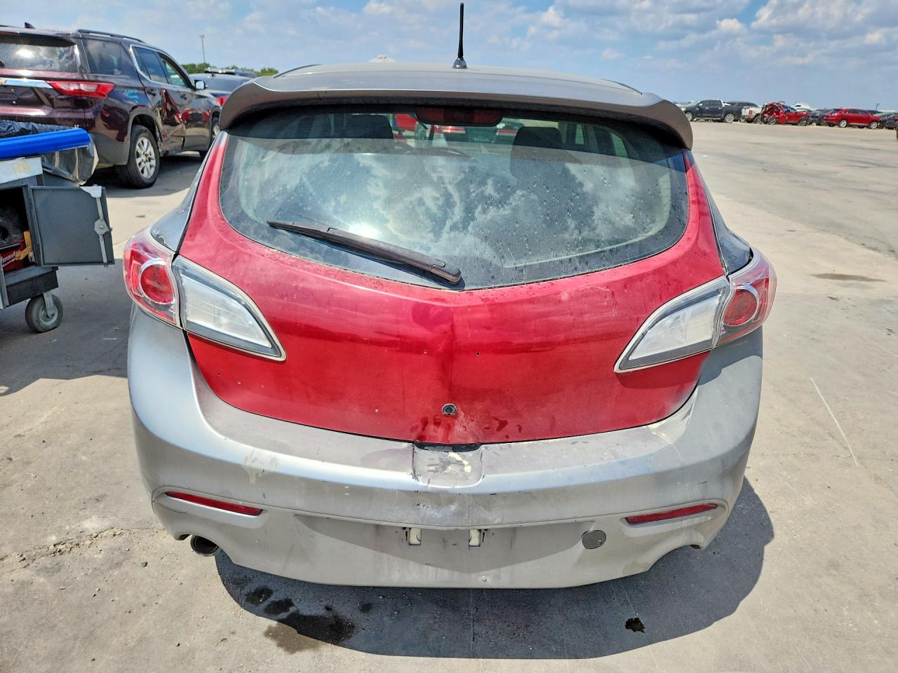 2012 Mazda 3 S Gray vin: JM1BL1L55C1512381