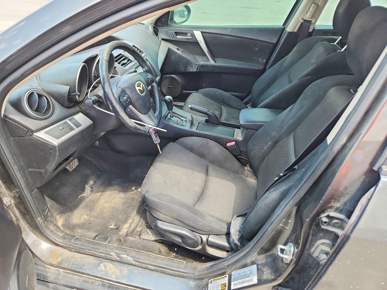 2012 Mazda 3 S Gray vin: JM1BL1L55C1512381