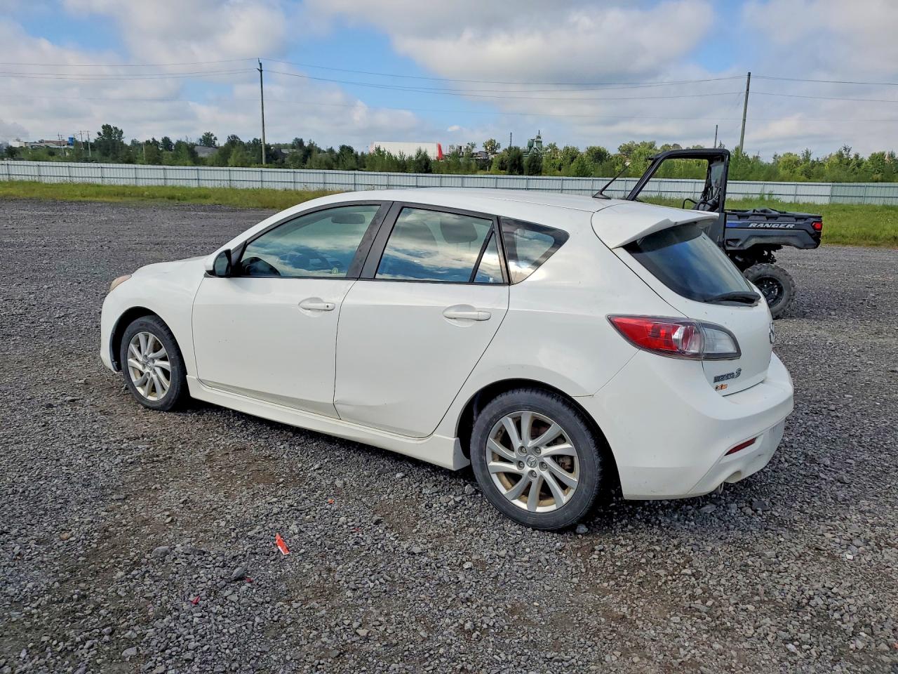 2012 Mazda 3 S Белый vin: JM1BL1L56C1514298