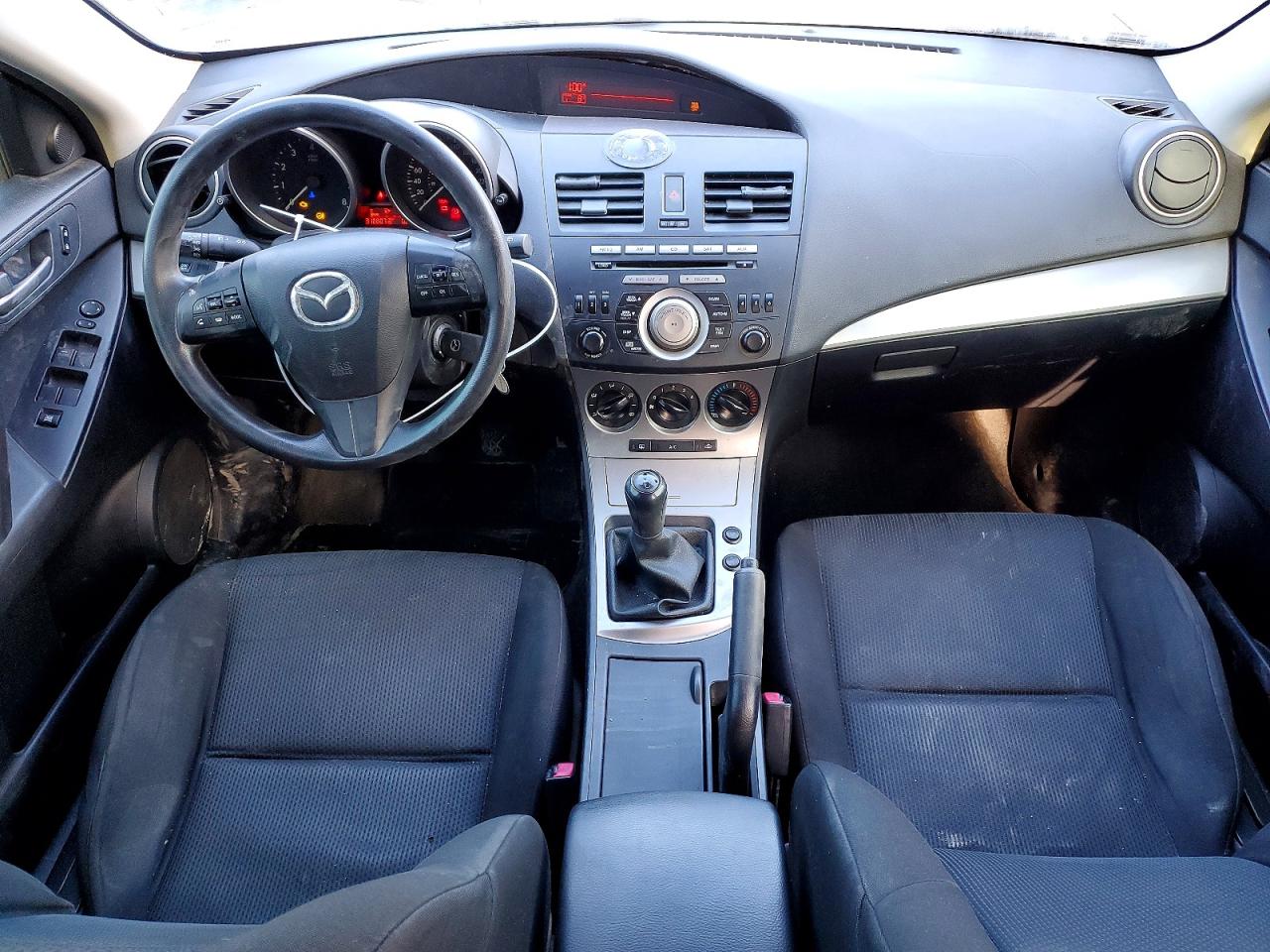 2011 Mazda 3 S Black vin: JM1BL1L57B1393134