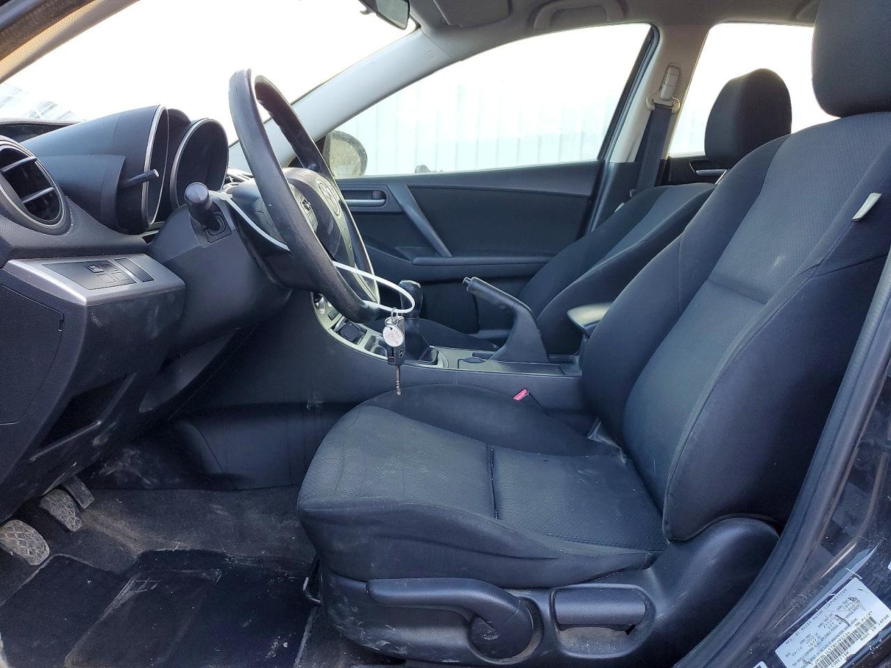 2011 Mazda 3 S Black vin: JM1BL1L57B1393134