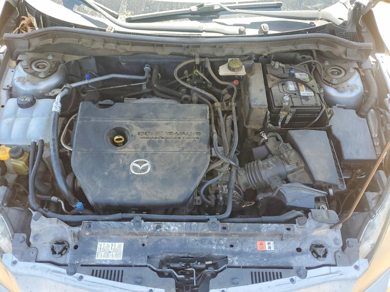2012 Mazda Mazda3 Серебряный vin: JM1BL1L57C1586949