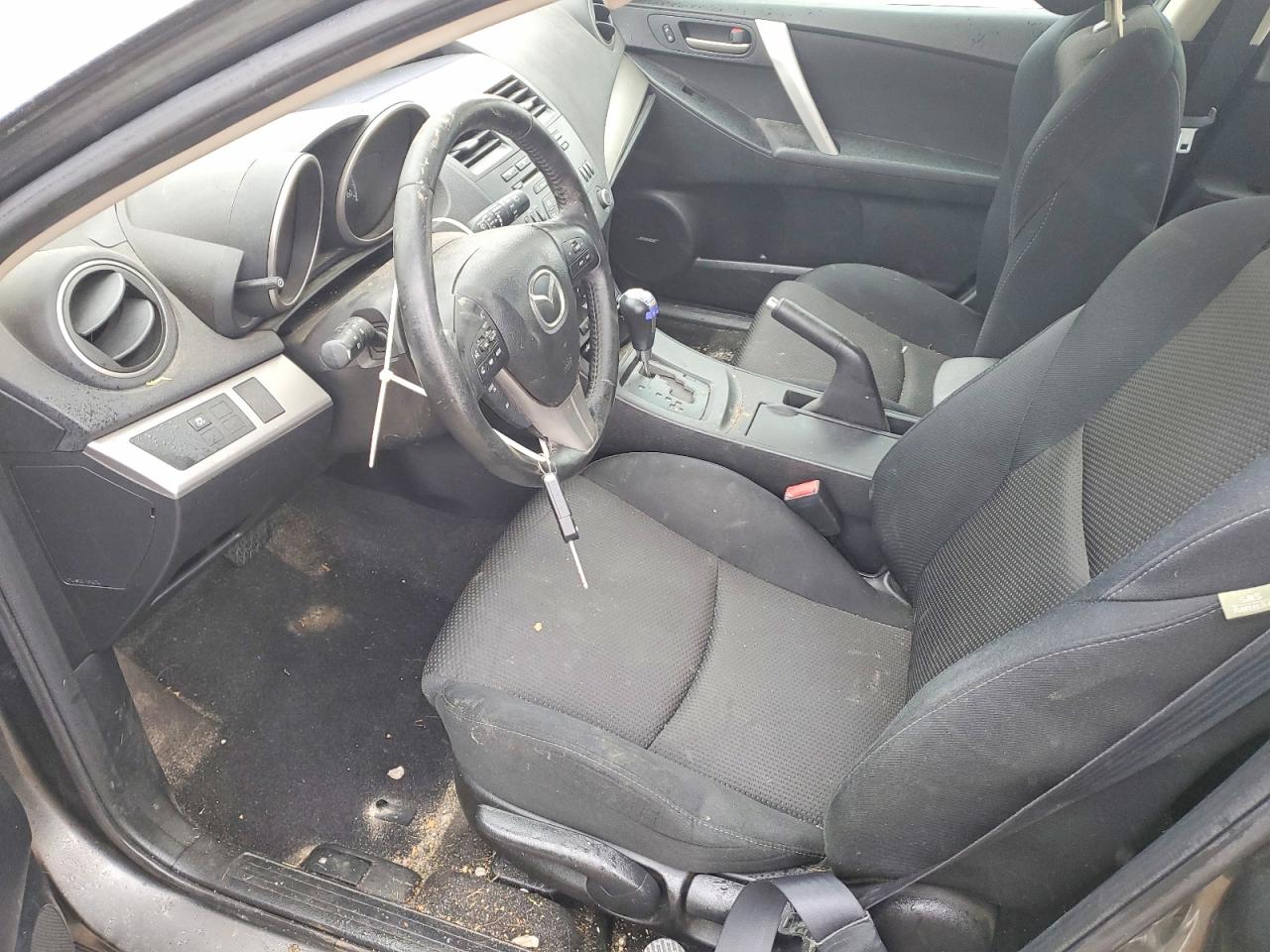 2012 Mazda 3 S Gray vin: JM1BL1L58C1513802