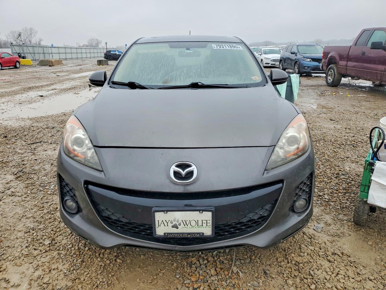 2012 Mazda 3 S Gray vin: JM1BL1L58C1513802