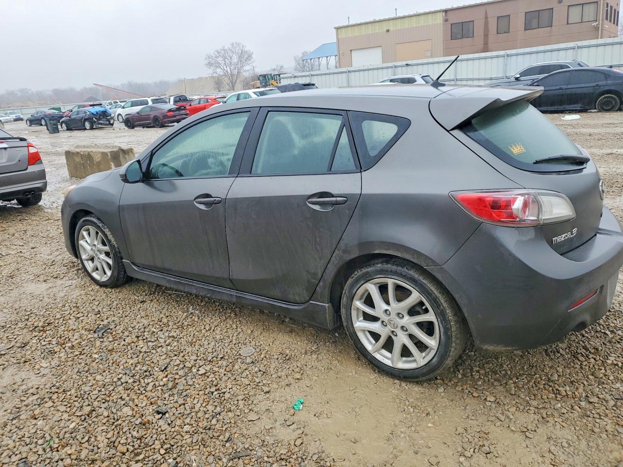 2012 Mazda 3 S Gray vin: JM1BL1L58C1513802