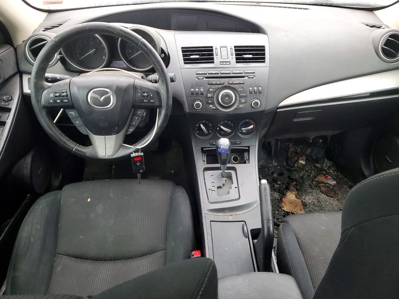 2012 Mazda 3 S Gray vin: JM1BL1L58C1513802