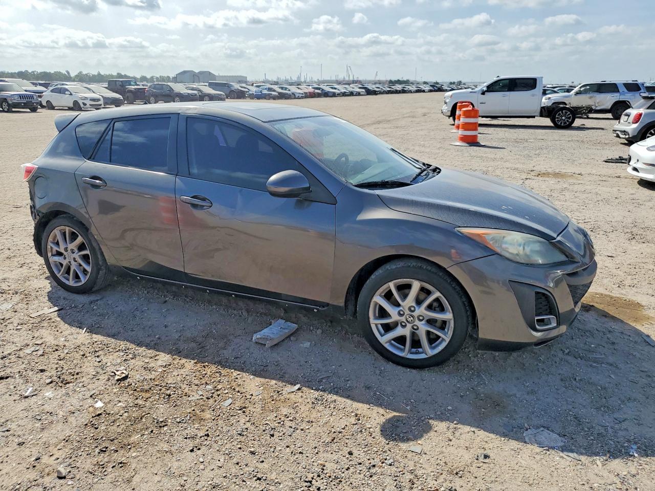2012 Mazda 3 S Gray vin: JM1BL1L59C1502470