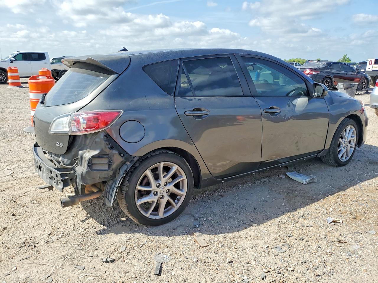2012 Mazda 3 S Gray vin: JM1BL1L59C1502470