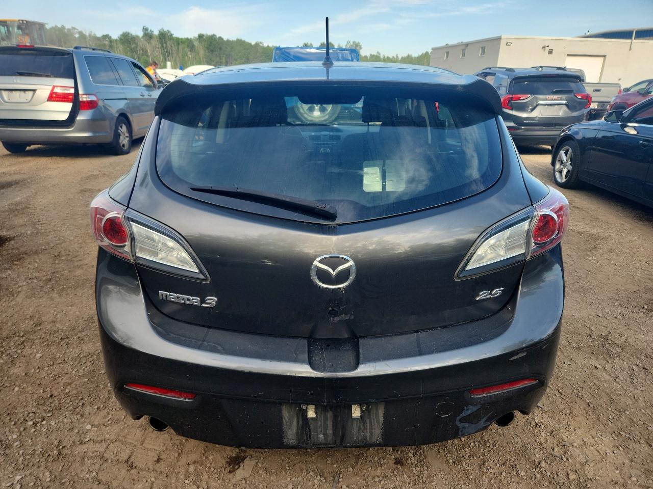 2011 Mazda 3 S Gray vin: JM1BL1L5XB1370088