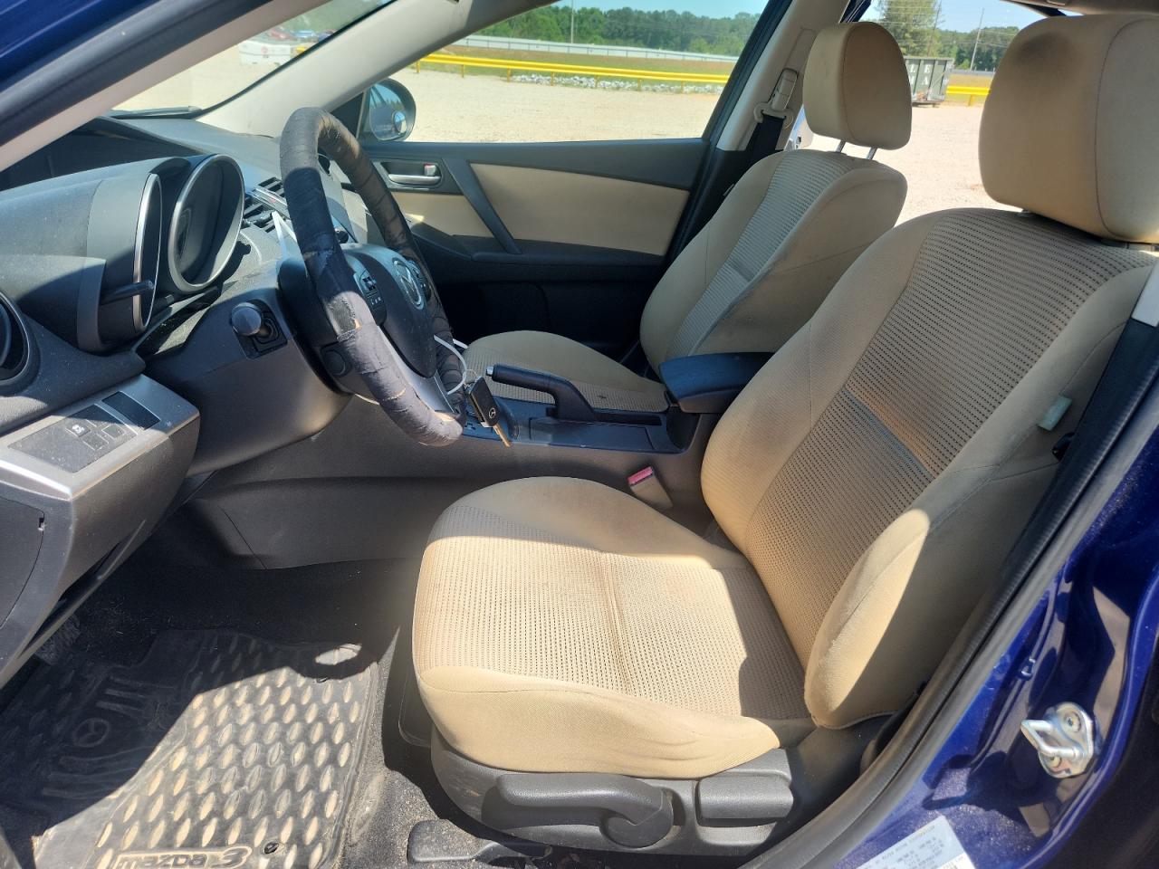 2012 Mazda 3 I Blue vin: JM1BL1L70C1564079