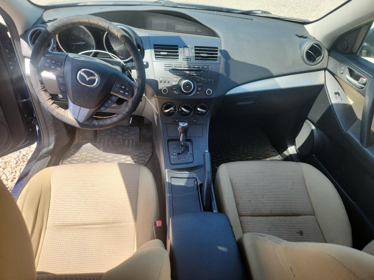 2012 Mazda 3 I Blue vin: JM1BL1L70C1564079