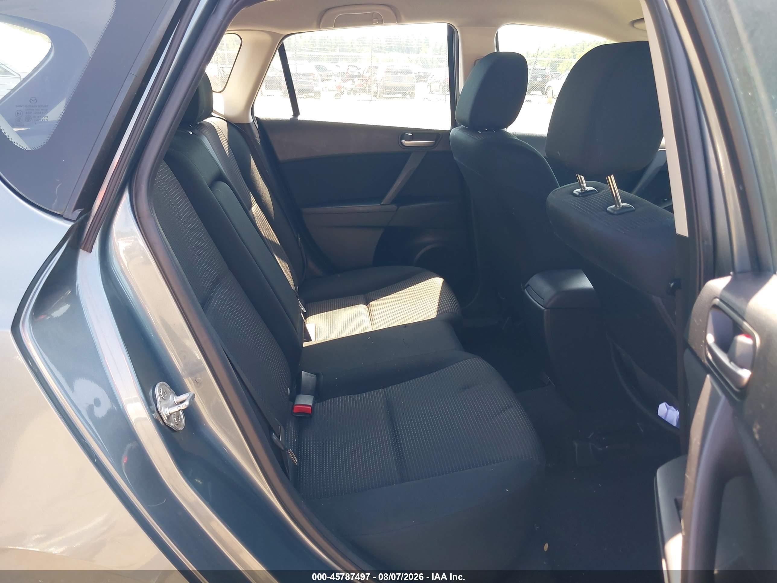 2012 Mazda Mazda3 I Touring Бирюзовый vin: JM1BL1L70C1597972