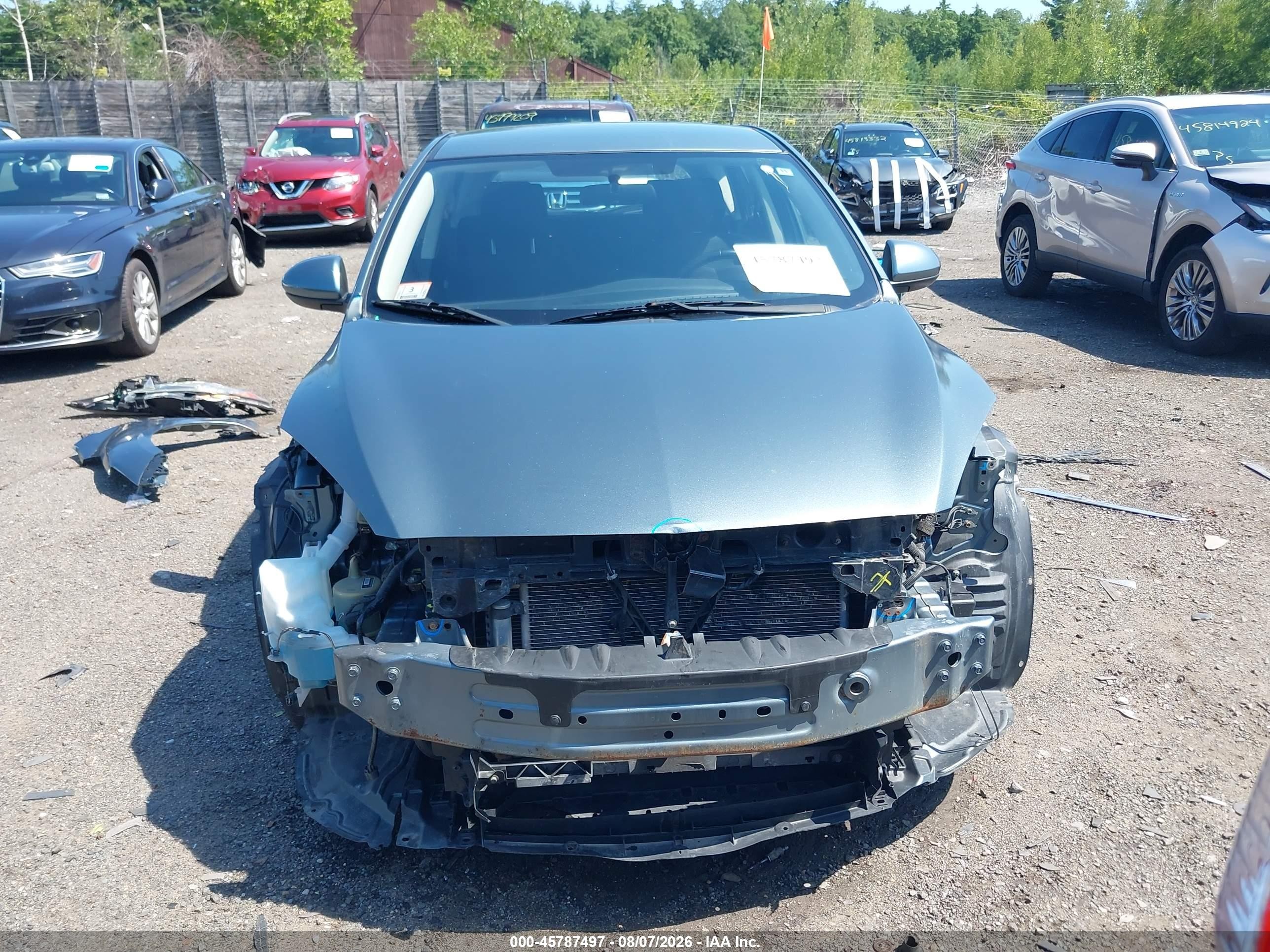 2012 Mazda Mazda3 I Touring Бирюзовый vin: JM1BL1L70C1597972