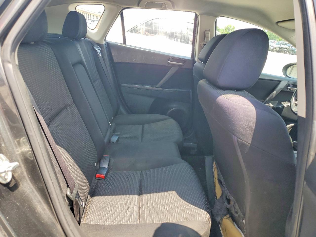 2012 Mazda 3 I Black vin: JM1BL1L70C1634938