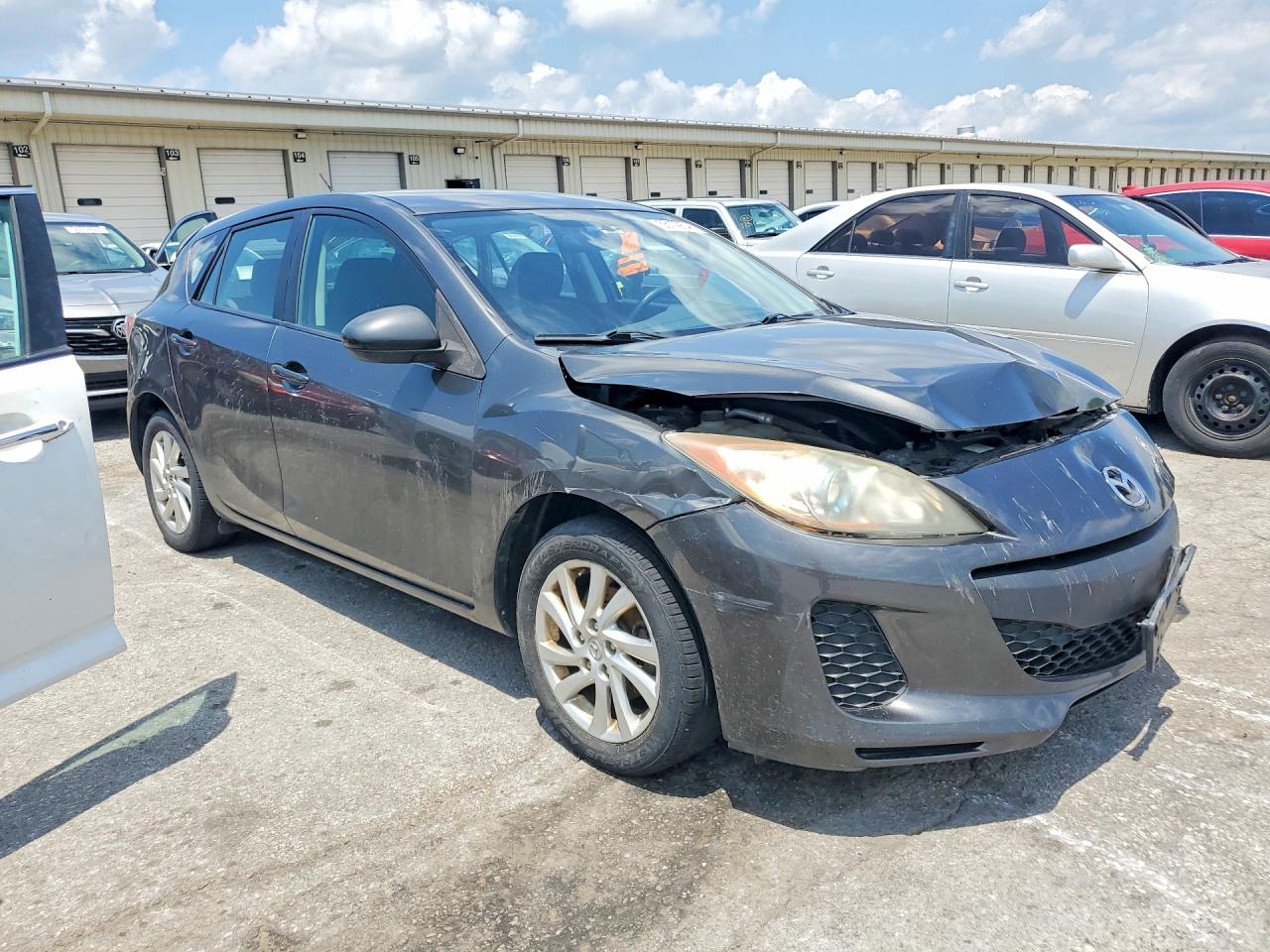 2012 Mazda 3 I Black vin: JM1BL1L70C1634938