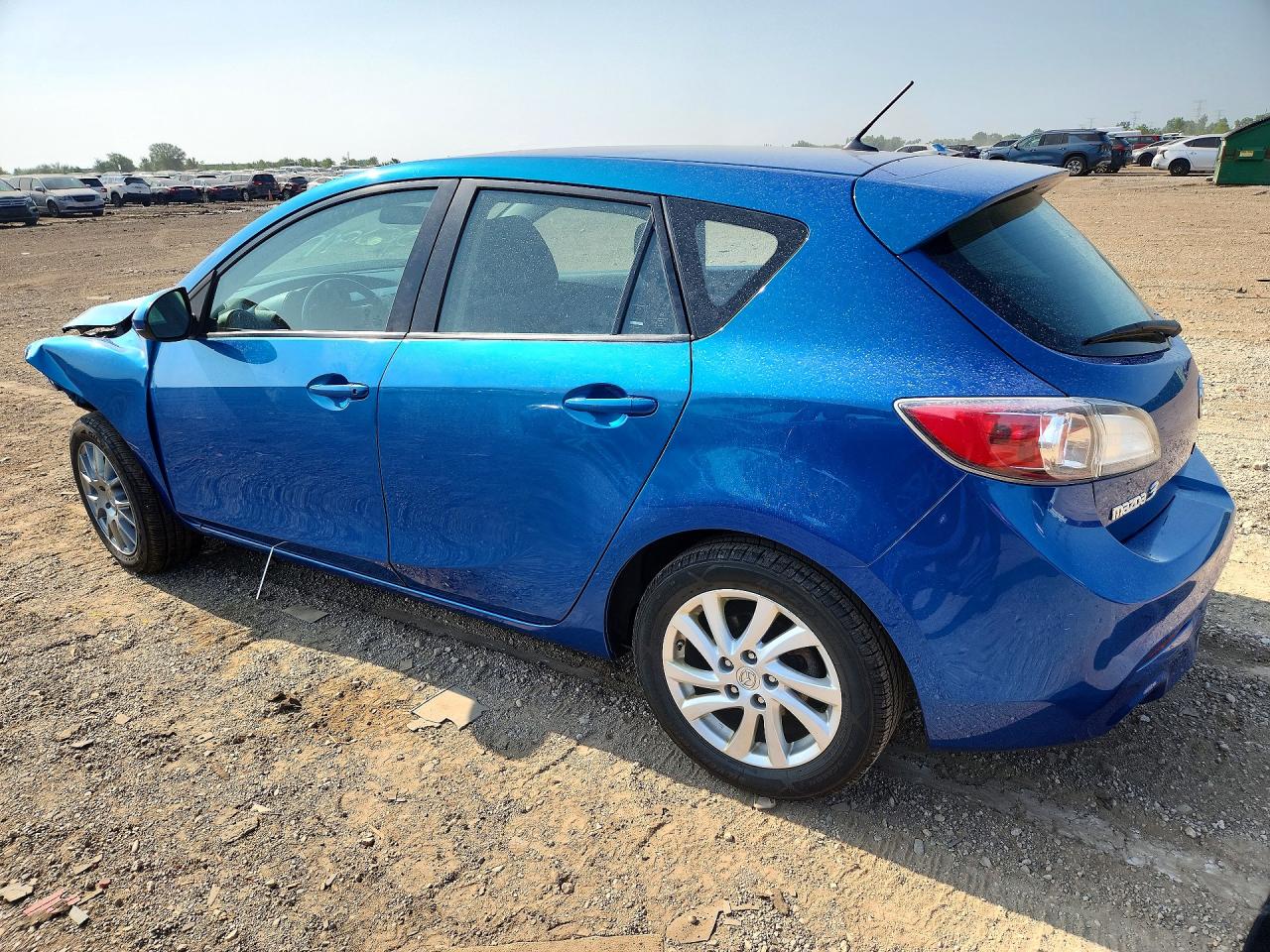 2012 Mazda 3 I Blue vin: JM1BL1L70C1656552