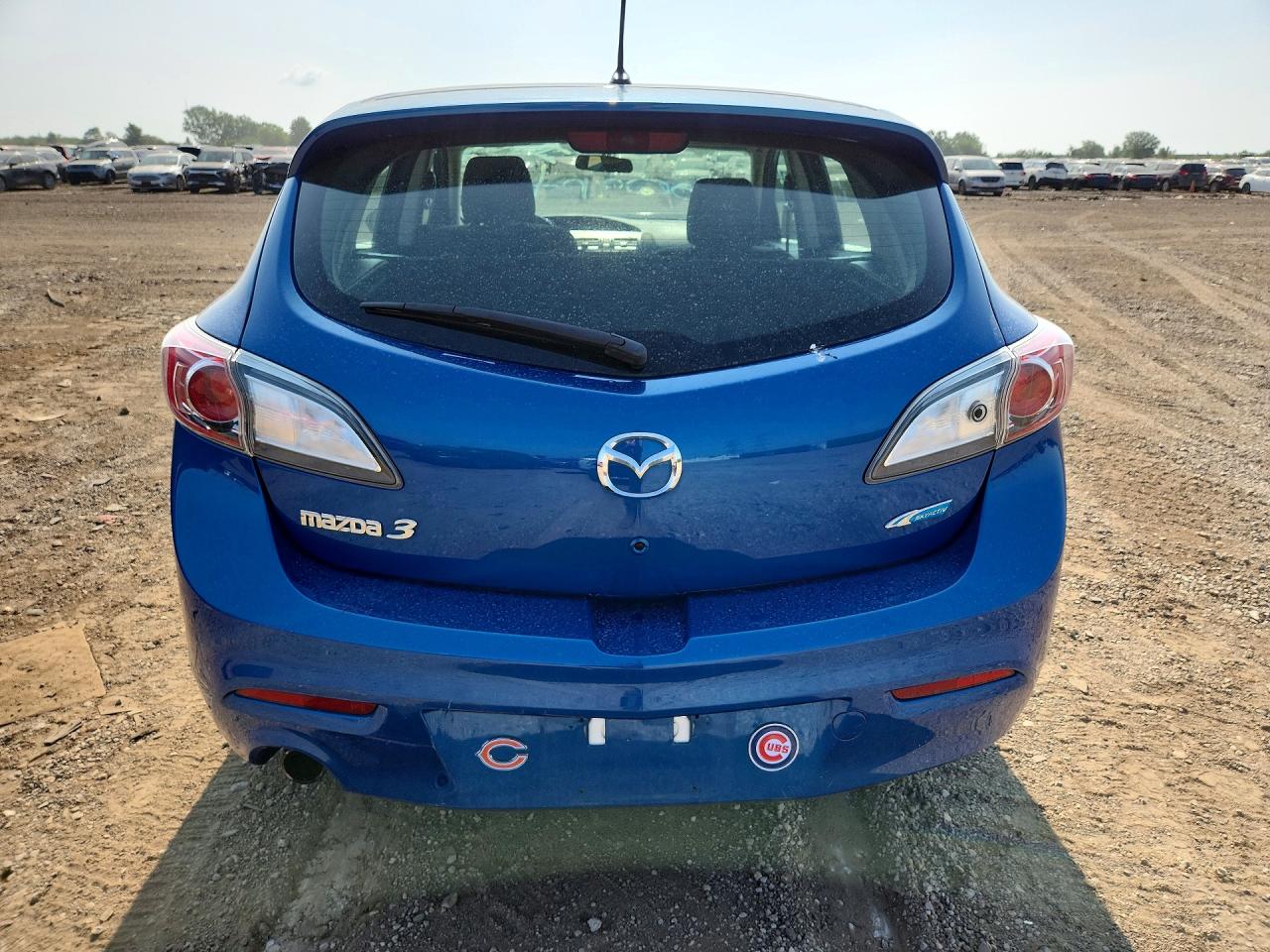 2012 Mazda 3 I Blue vin: JM1BL1L70C1656552
