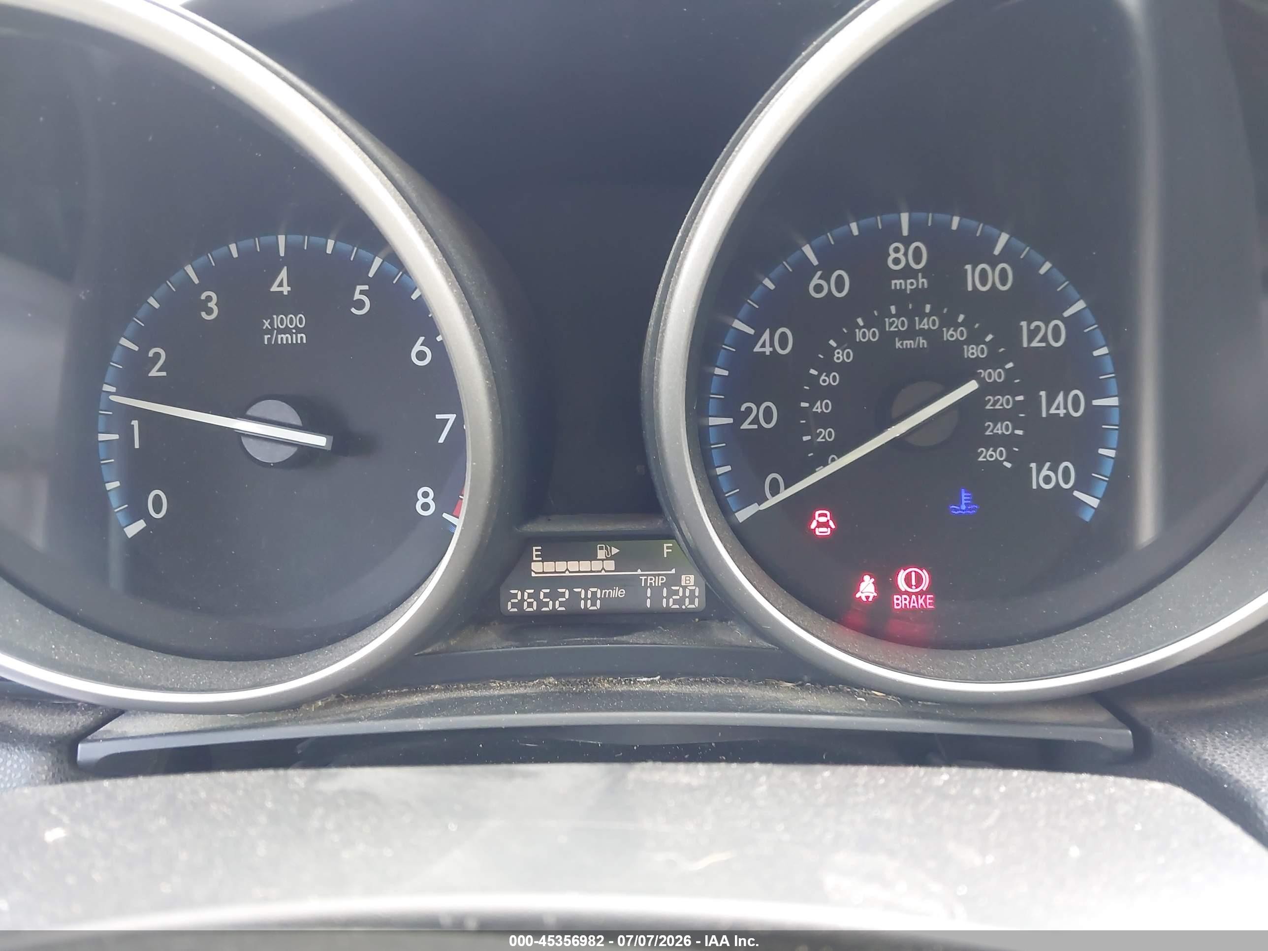 2012 Mazda Mazda3   White vin: JM1BL1L70C1666210