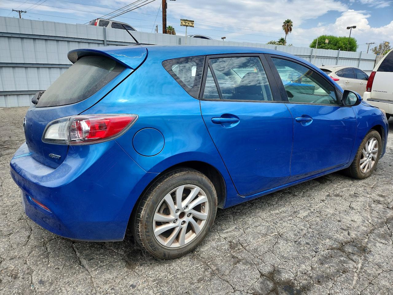 2012 Mazda 3 I Синий vin: JM1BL1L70C1679202