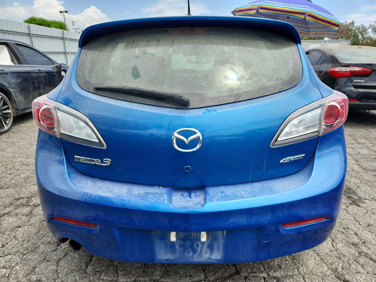 2012 Mazda 3 I Синий vin: JM1BL1L70C1679202