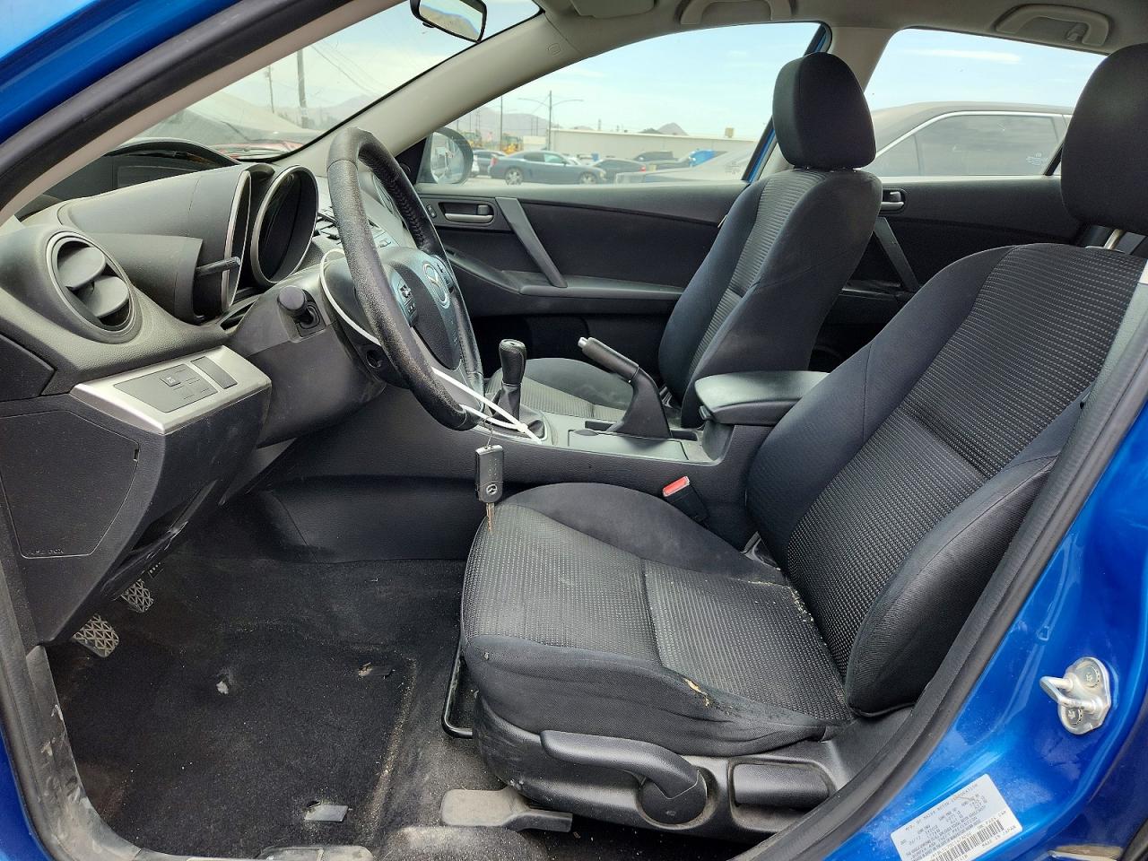 2012 Mazda 3 I Синий vin: JM1BL1L70C1679202
